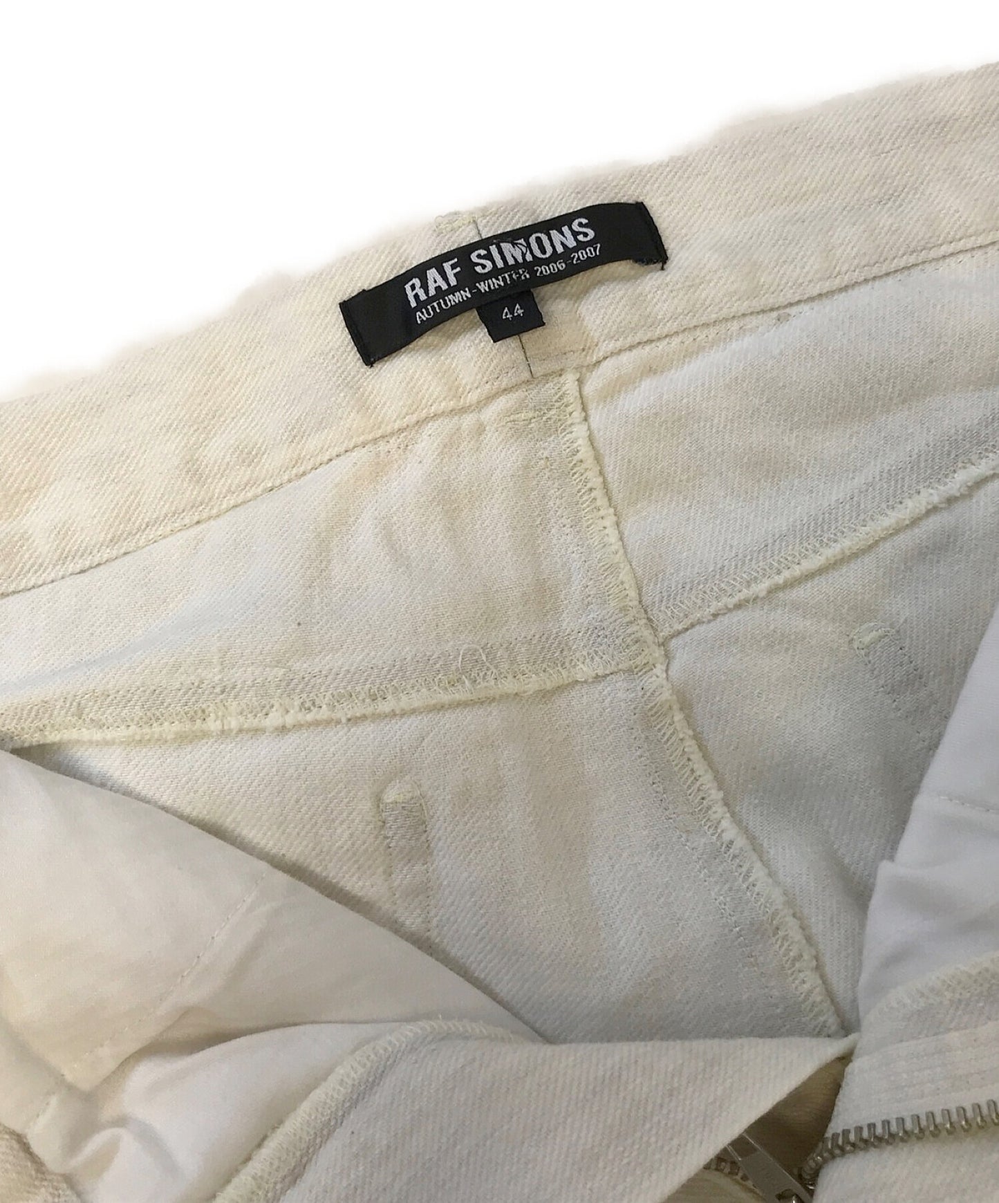 RAF SIMONS Rolled Design Jeans 06-07AW Archive