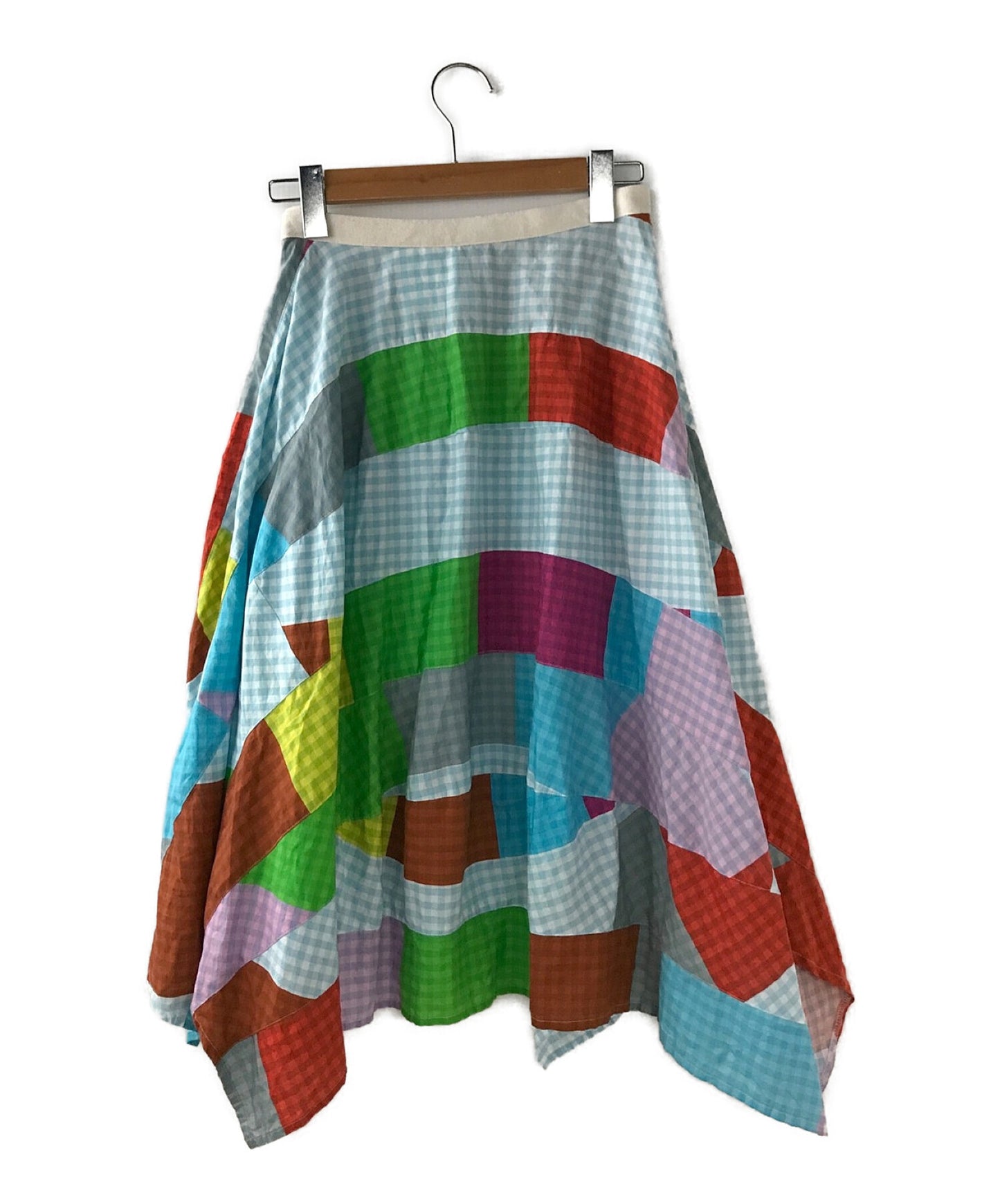 tricot COMME des GARCONS patchwork skirt TC-S025
