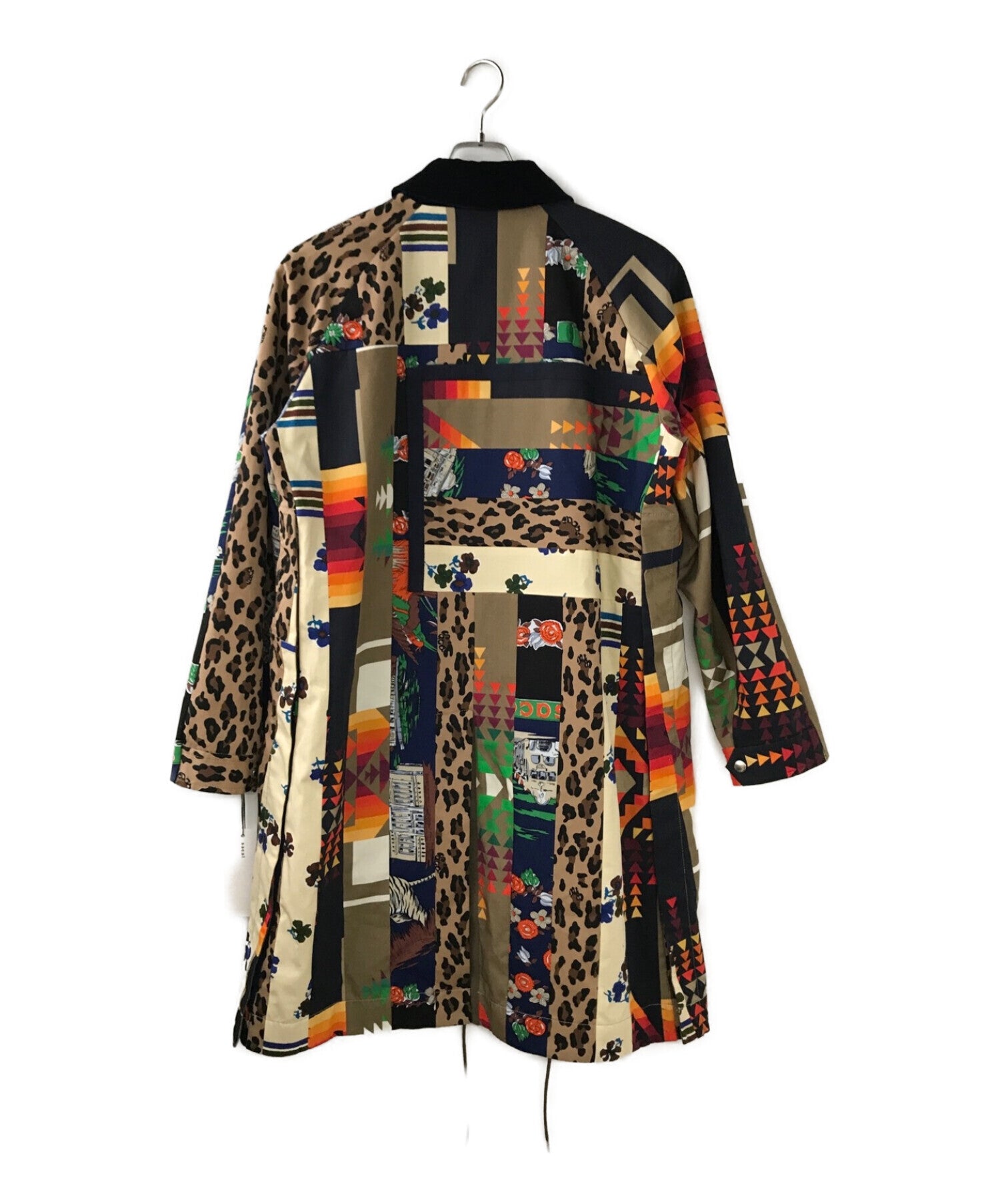 【sacai 21ss】Archive Print Mix Coat サイズ1 sacai 21ss】Archive Print Mix Coat サイズ1