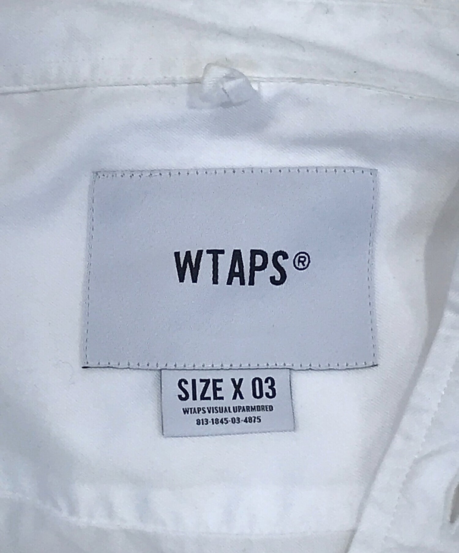 Pre-owned] WTAPS BD LS COTTON.TWILL.CANCLINI 211TQDT-SHM01 – Archive Factory