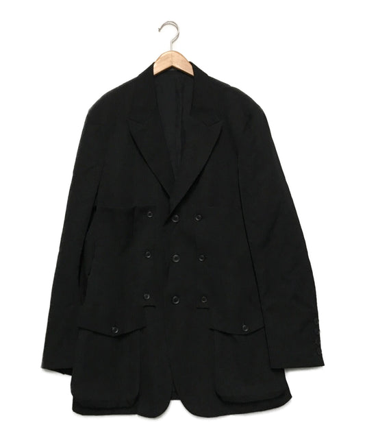 [Pre-owned] Yohji Yamamoto POUR HOMME 21AW Flashi chest patch button station JKT HX-J15-100