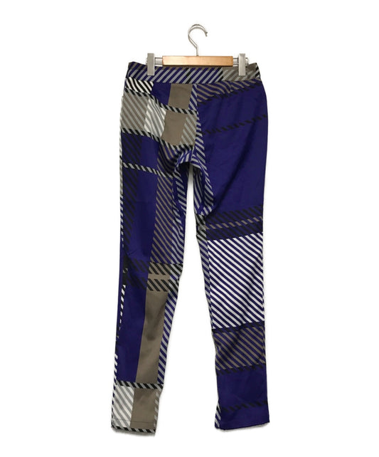[Pre-owned] ISSEY MIYAKE All-over multi-check pants