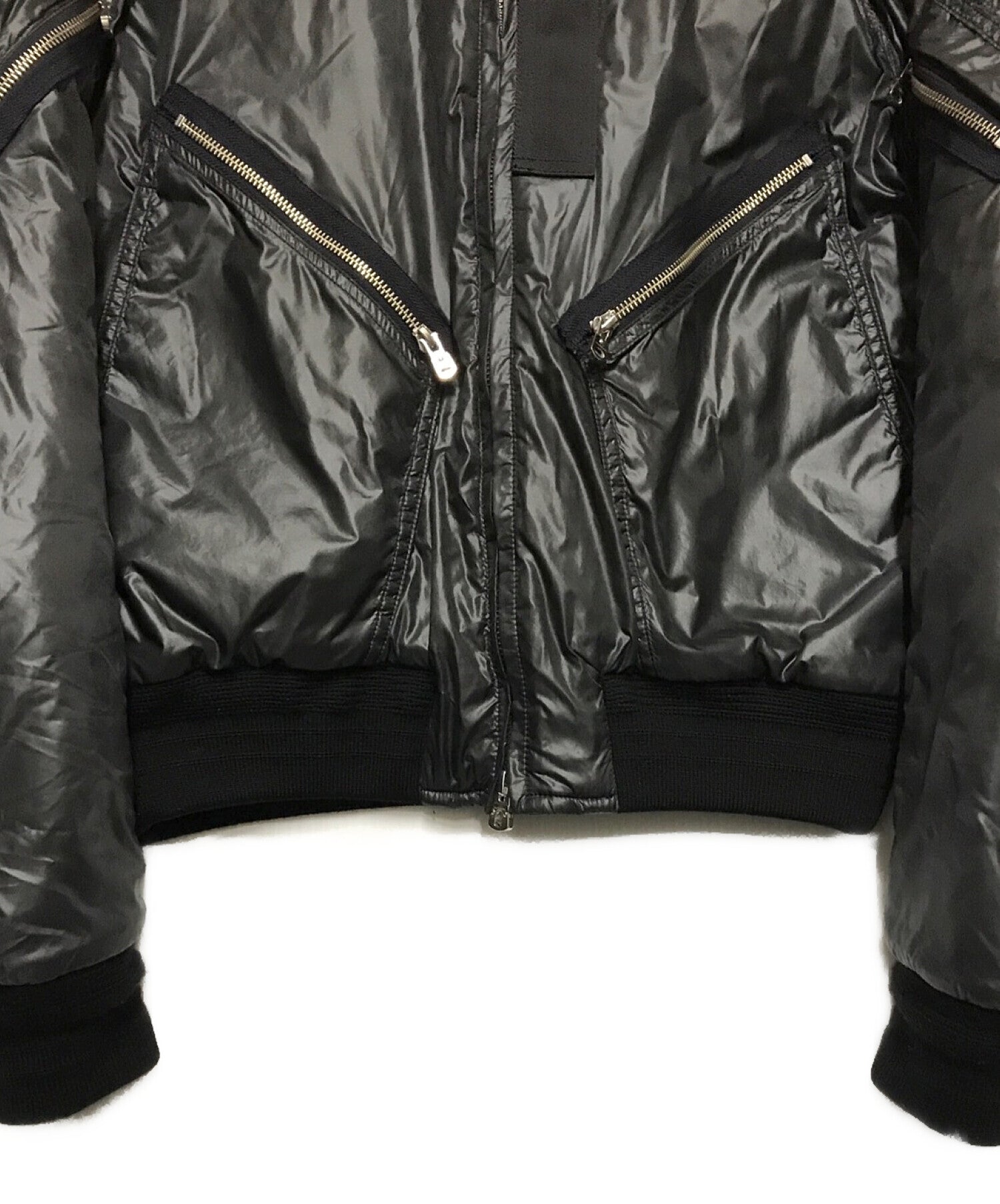 [Pre-owned] TAKAHIROMIYASHITA TheSoloist. Flight Bomber Jacket 0021AW17  SIZE 50