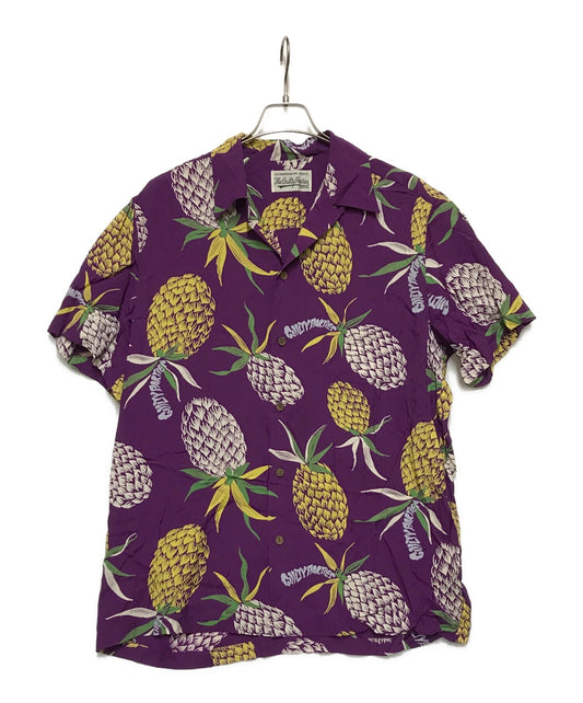 Wacko Maria菠萝S/S夏威夷衬衫露天领衬衫