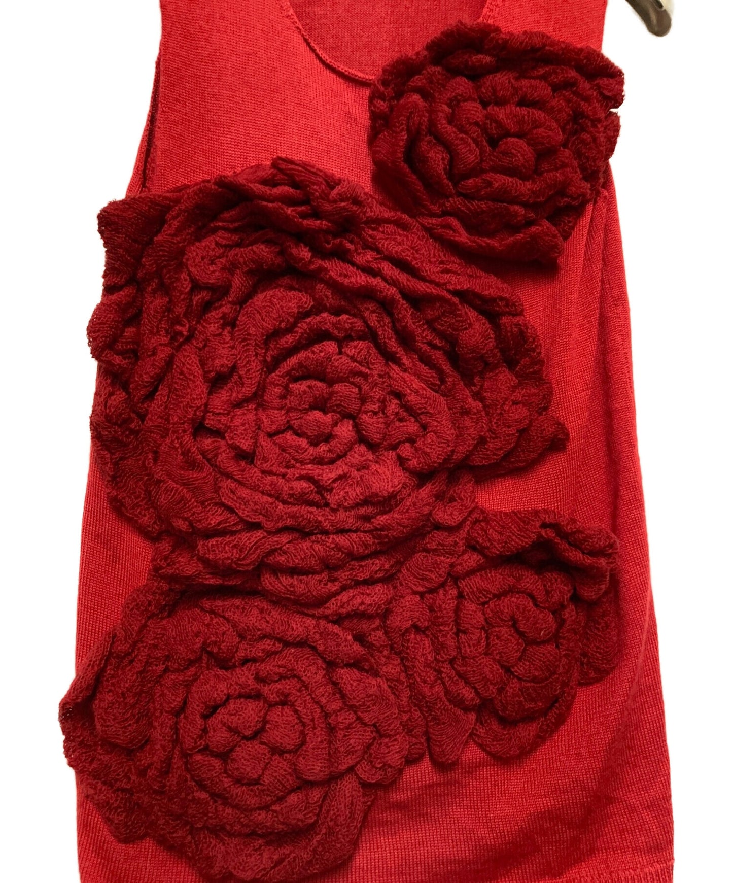 Comme des Garcons玫瑰设计无袖针织GO-N005 AD2014