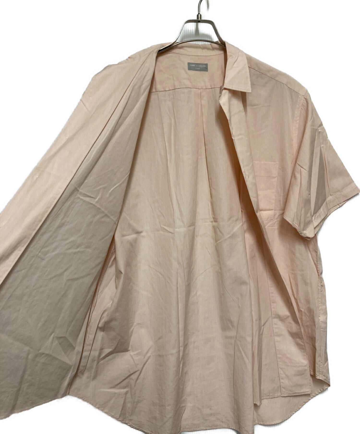 Pre-owned] COMME des GARCONS HOMME 90's open collar shirt AD1990