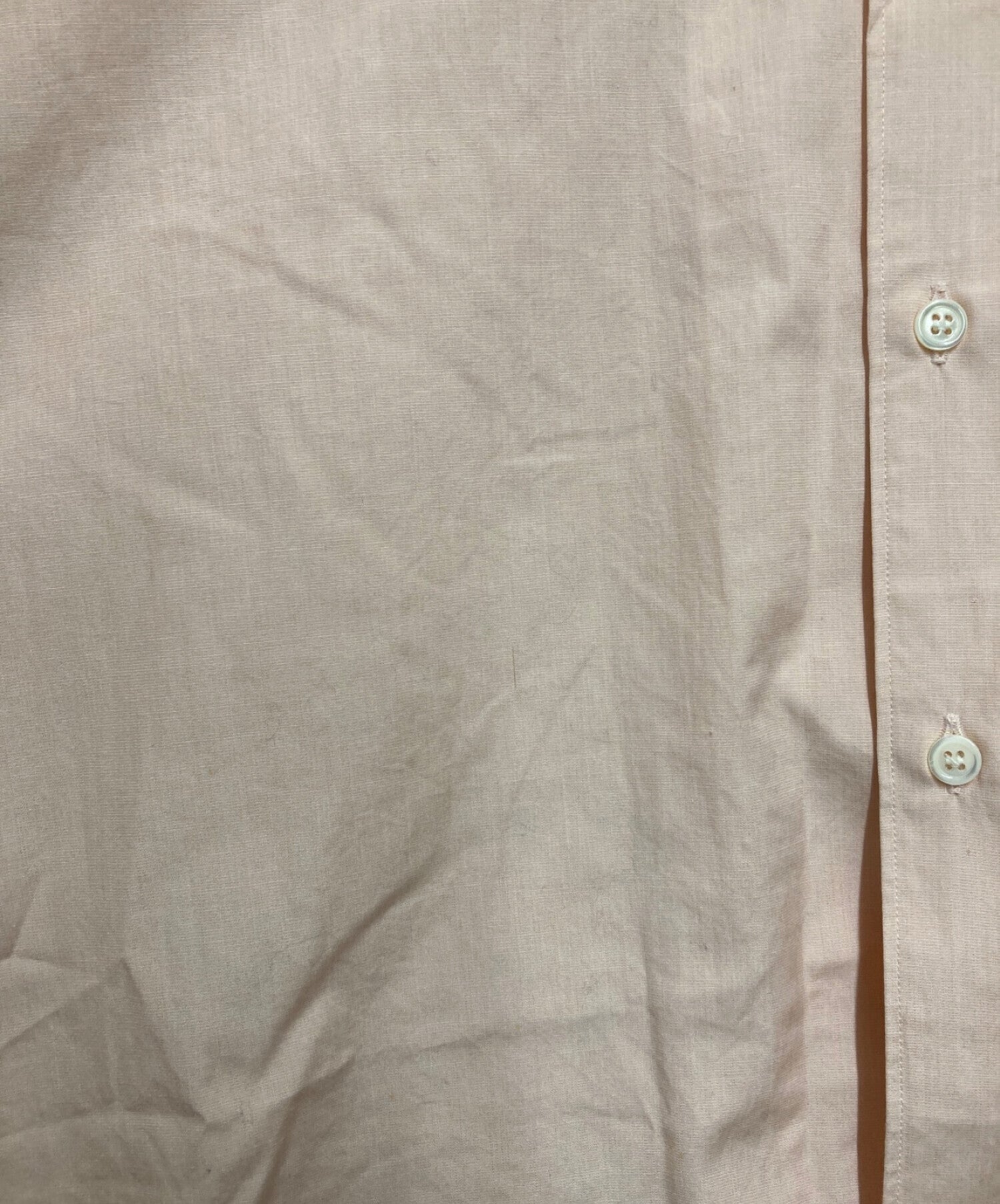 Pre-owned] COMME des GARCONS HOMME 90's open collar shirt AD1990