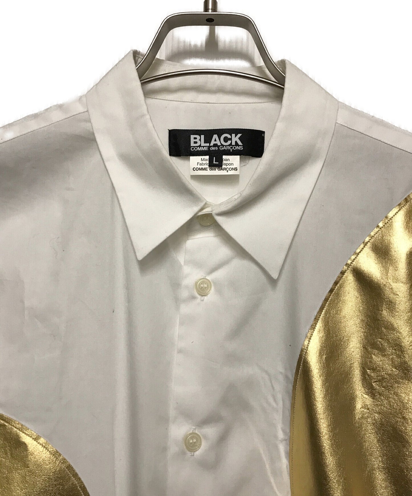 黑色COMME DES GARCONS衬衫（内衣）1C-B003