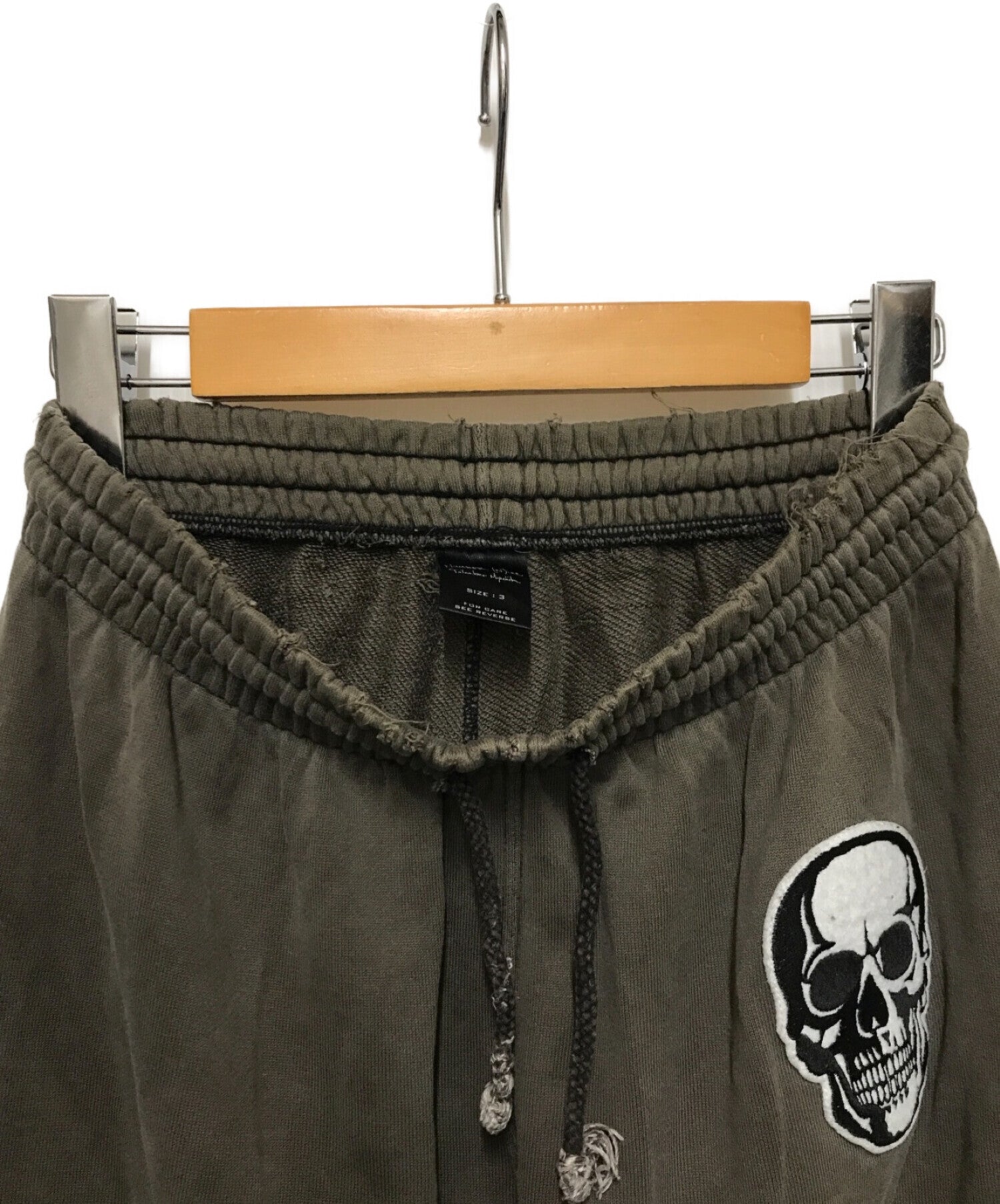 Pre-owned] NUMBER (N)INE Skull Wappen Sweatpants | Archive Factory