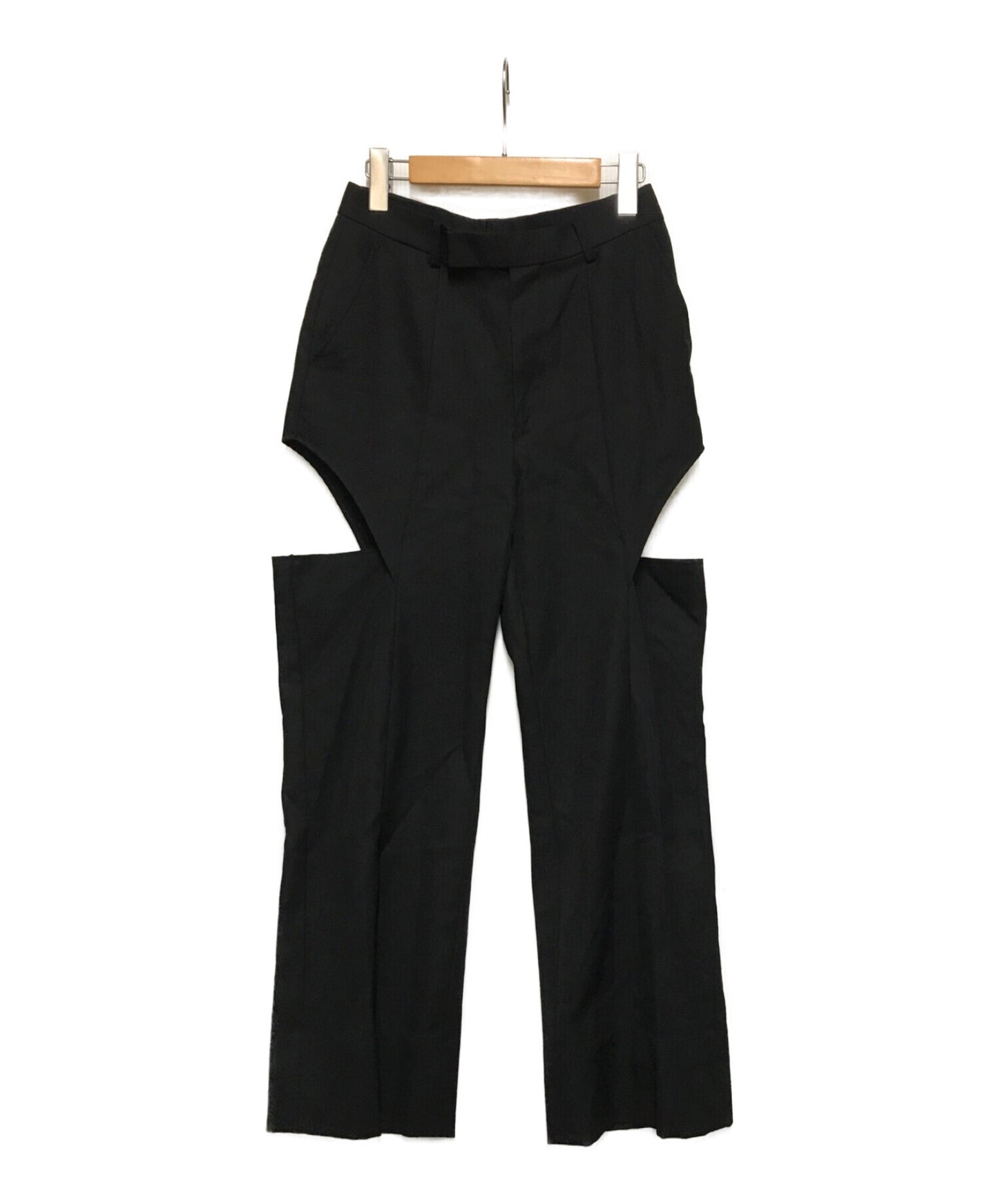 JOHN LAWRENCE SULLIVAN cutout pants 2C017-0122-11