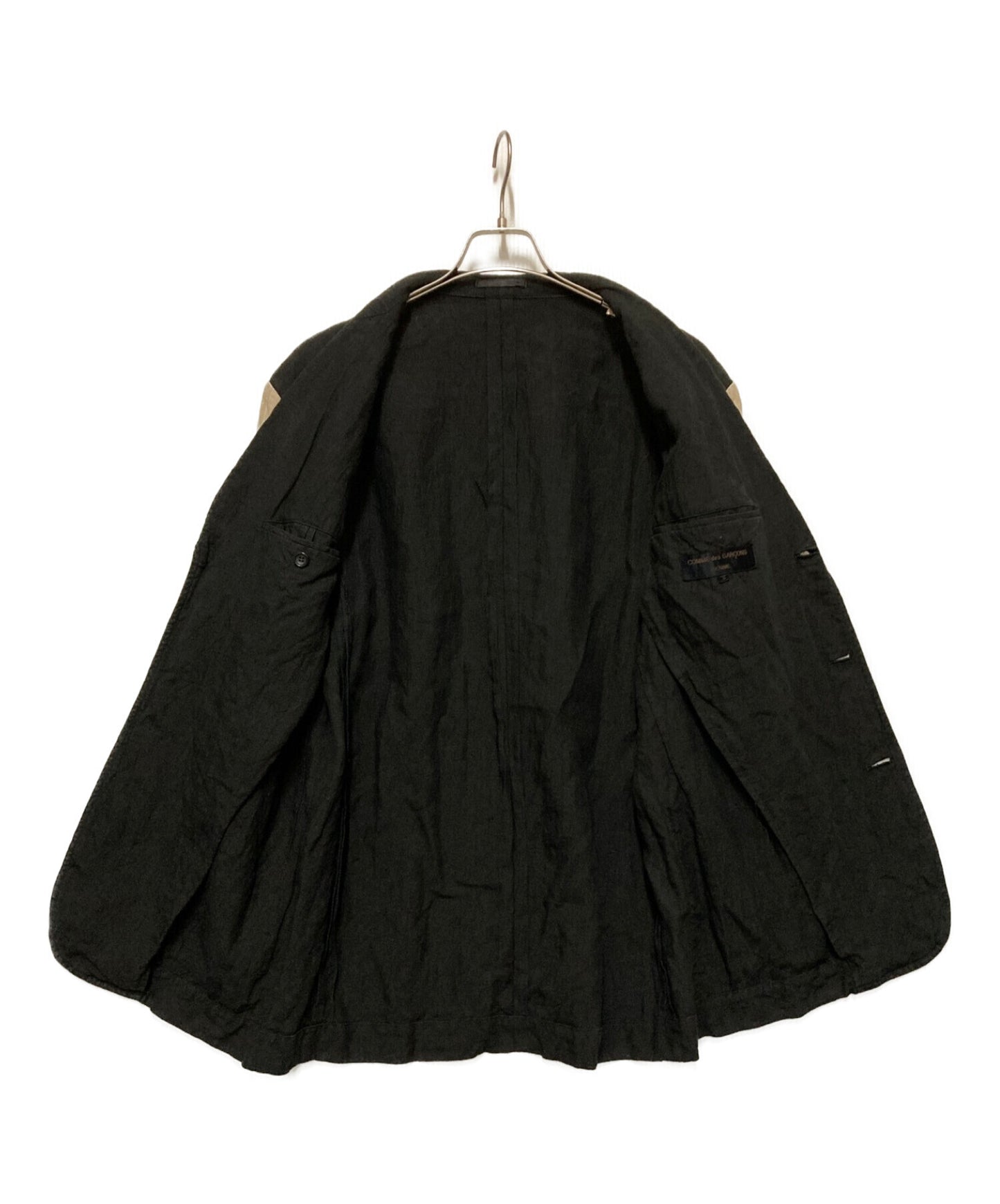 COMME des GARCONS HOMME OLD] 90's 3B Linen Tailored Jacket / Switched Linen Tailored Jacket HJ-02013M AD1994