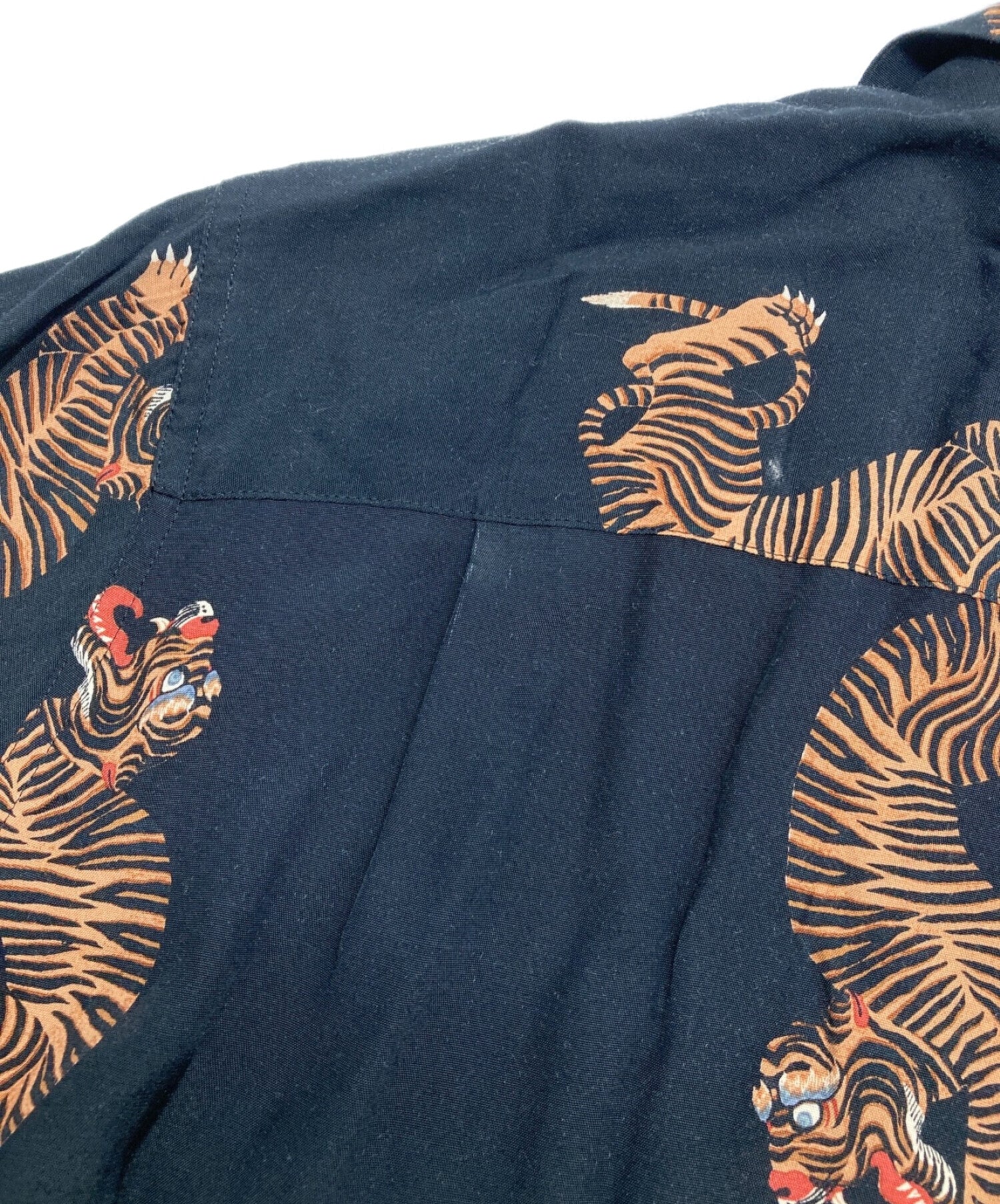 WACKO MARIA TIGER S/S HAWAIIAN SHIRT Short sleeve shirt