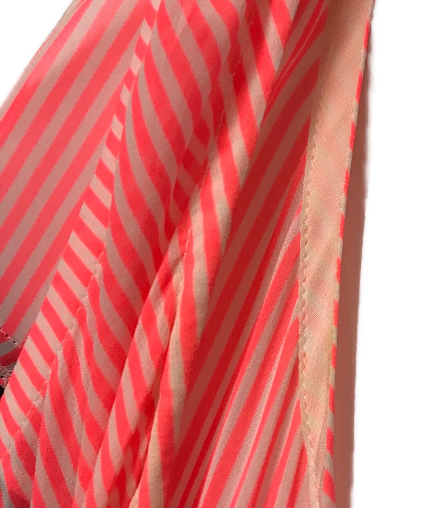 Limi Feu Stripe-Switched Shadow Check Sleeveless Dress Lu-D09-101