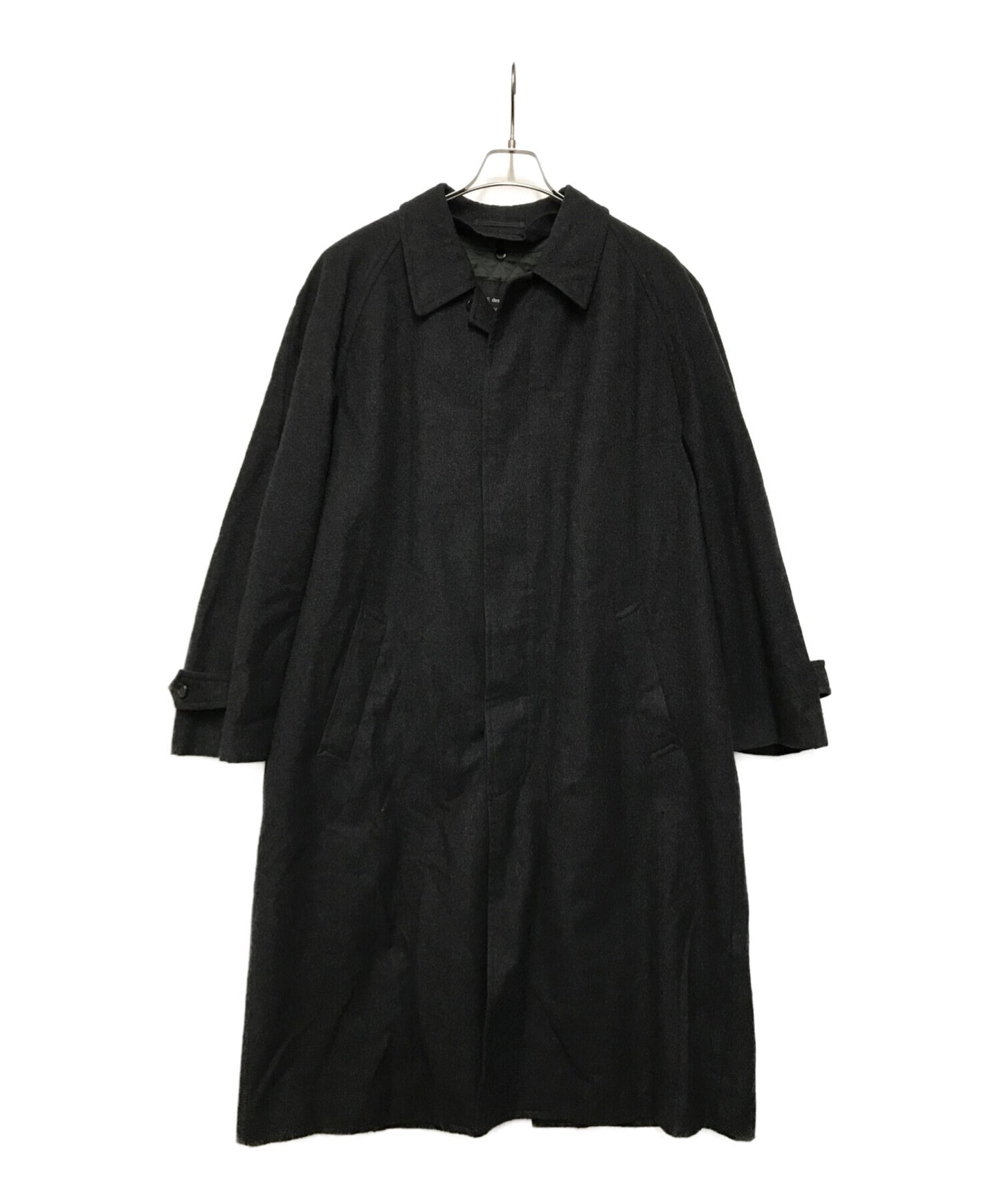 [Pre-owned] COMME des GARCONS HOMME PLUS OLD] 90'S Stencil Collar Coat with  Liner PC-050050