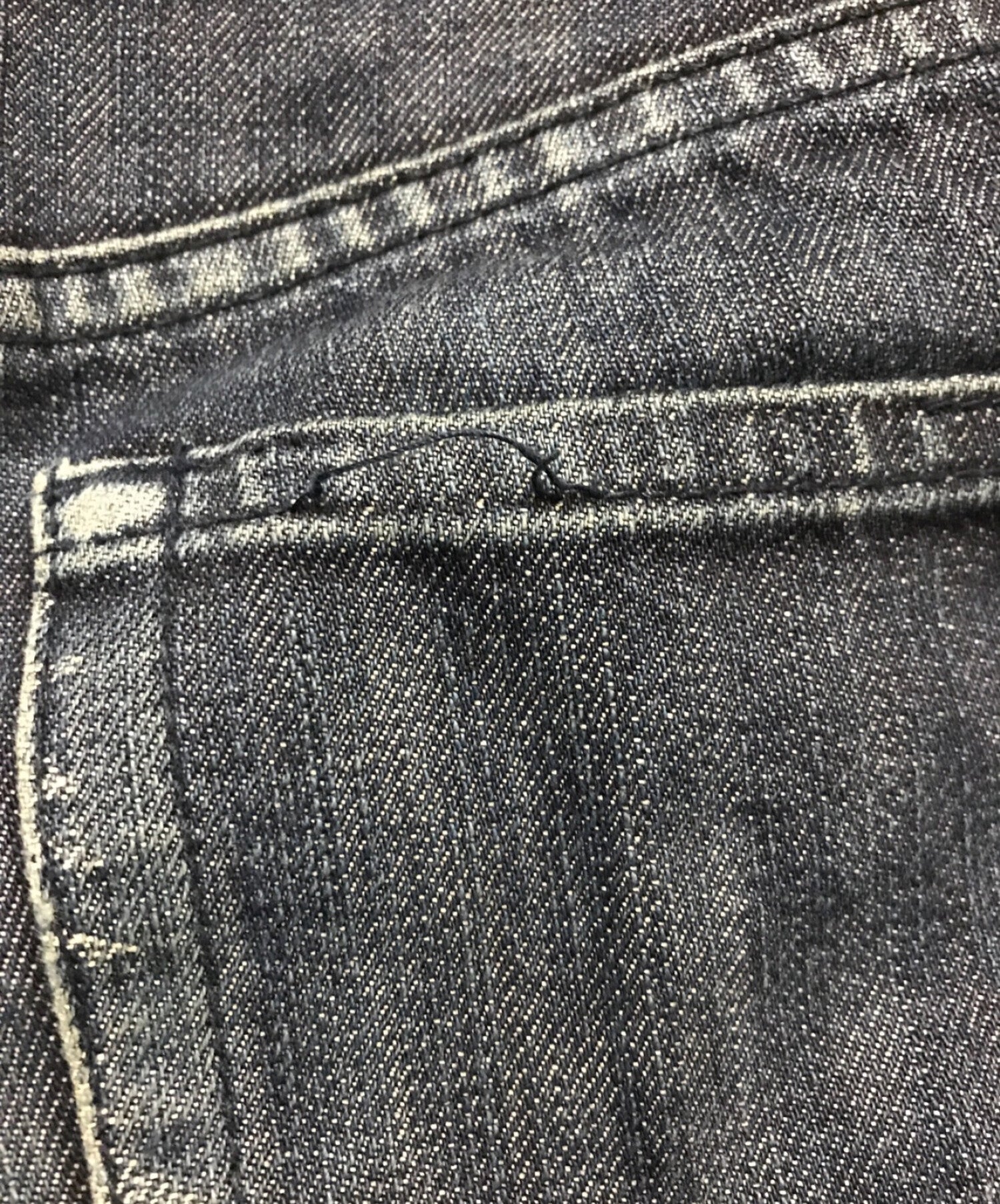 ISSEY MIYAKE A.POC INSIDE Flared denim pants IM83FF596