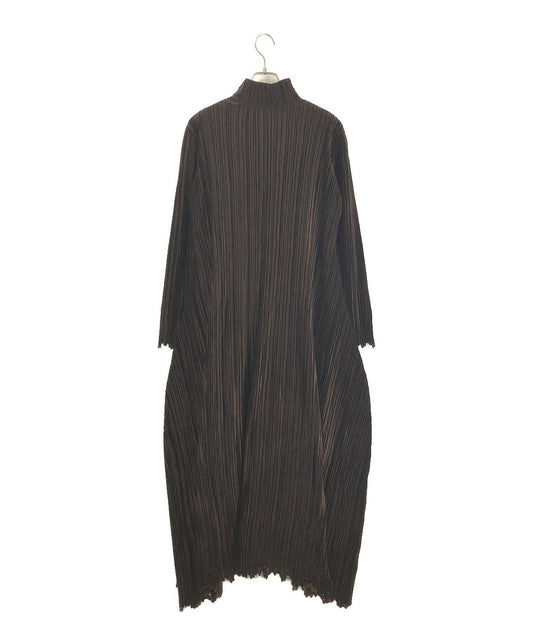 [Pre-owned] ISSEY MIYAKE Velour Pleated Dress IM04FH939