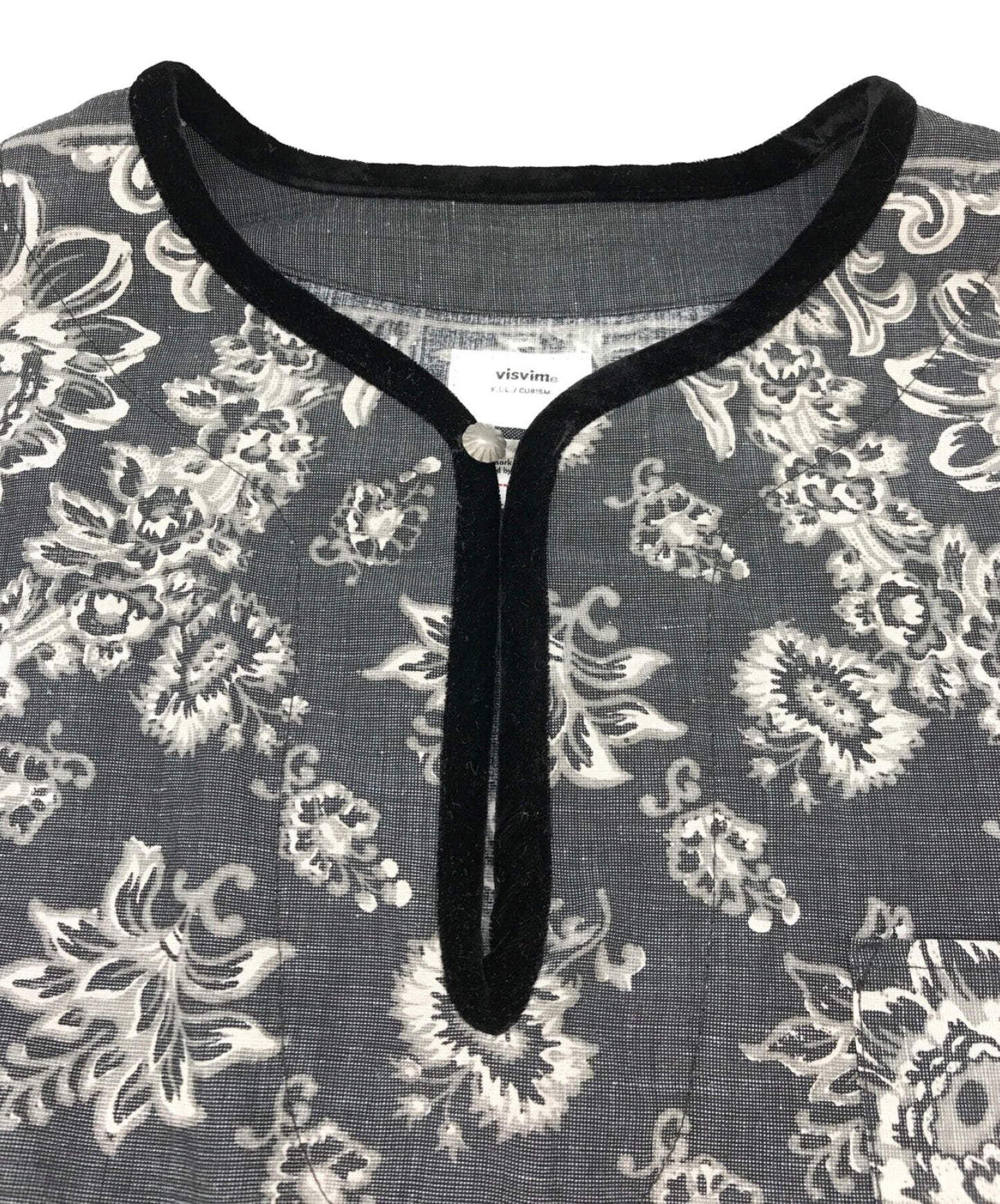 VISVIM 22SS TUNIC P.O. WILDFLOWER P.W. 0122105011013