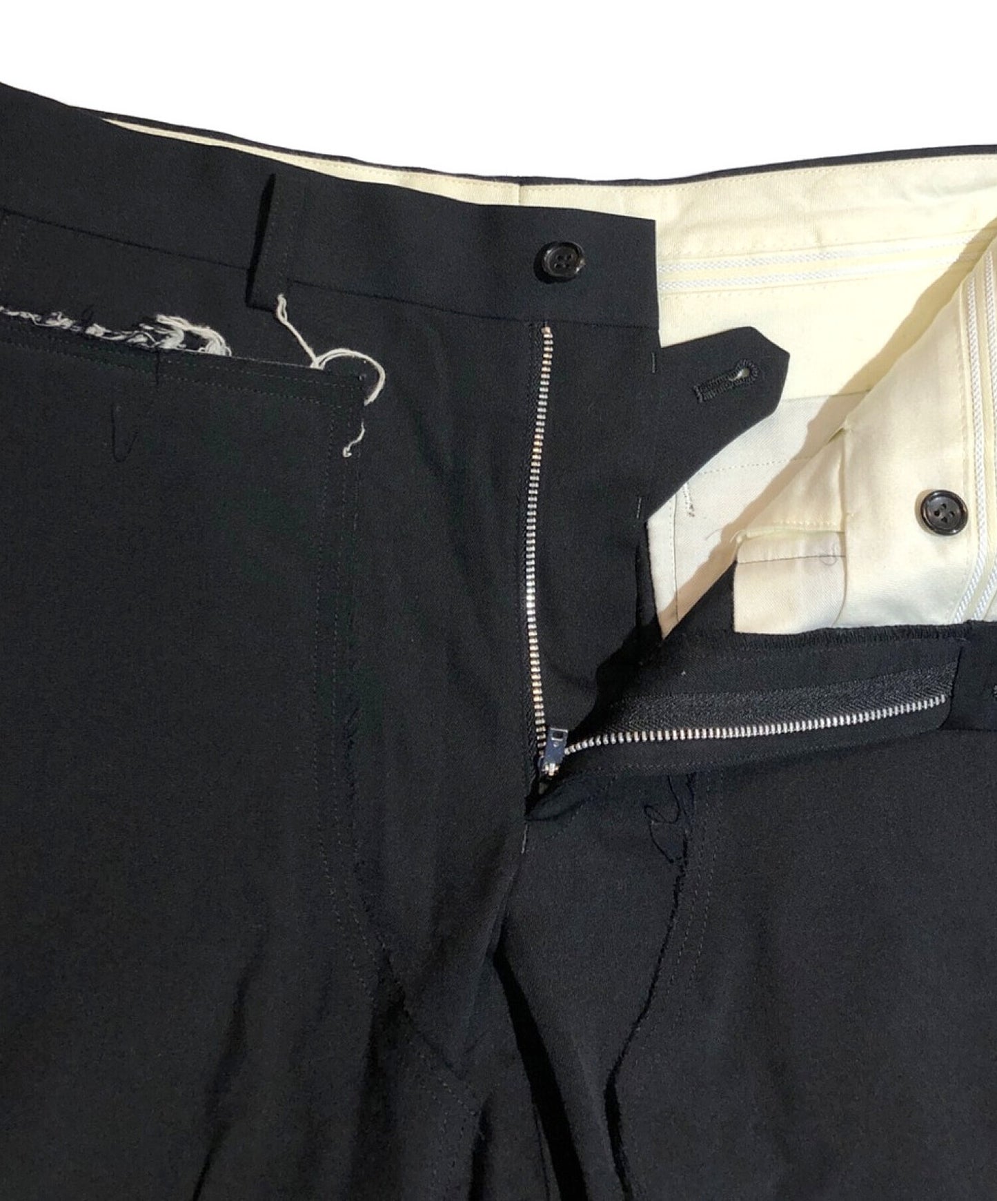 [Pre-owned] COMME des GARCONS Homme Plus Deconstructed Reconstructed Docking Slacks Pants PS-P023 AD2016