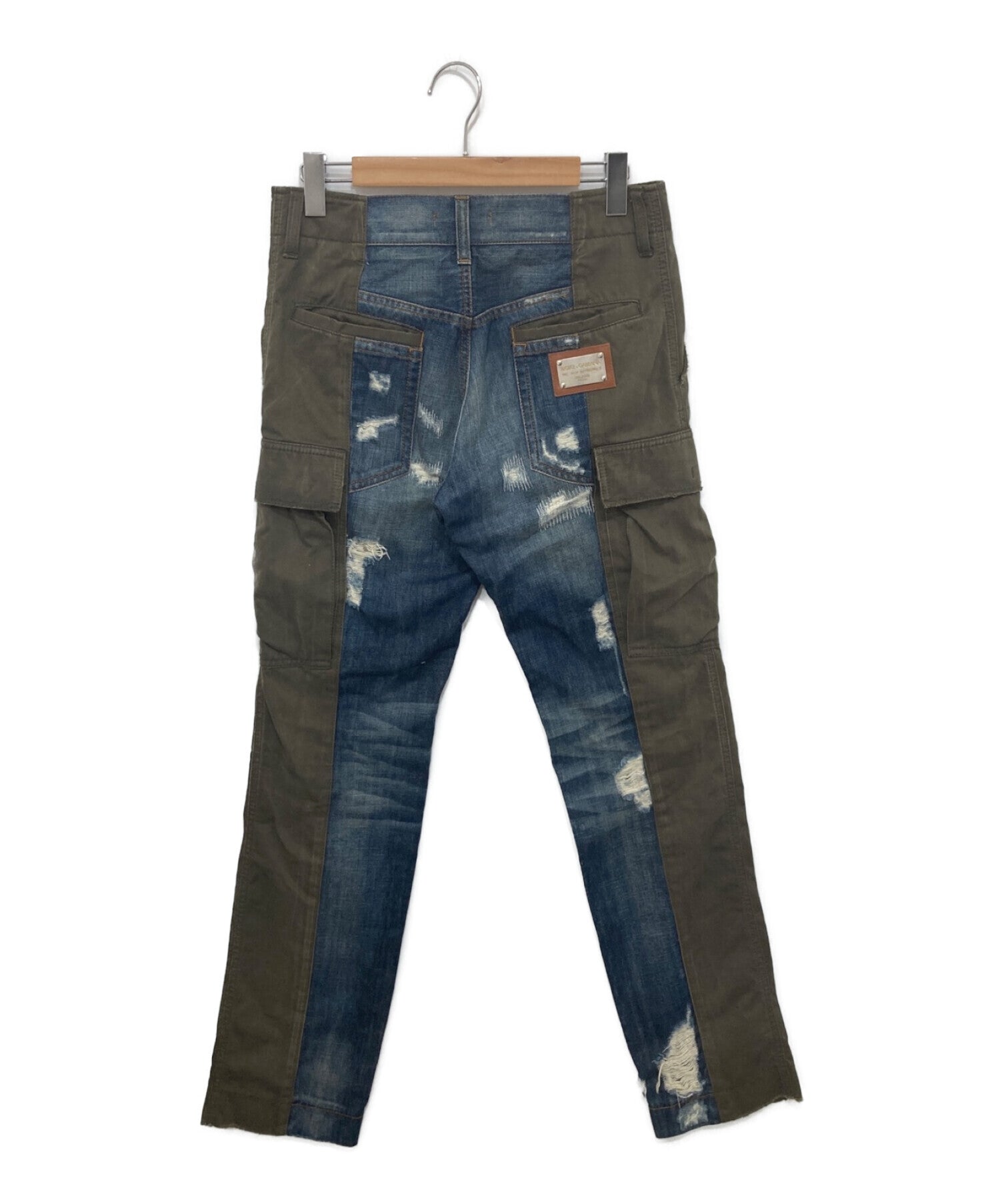 docking denim pants Sweat Docking Denim Pants (61112)