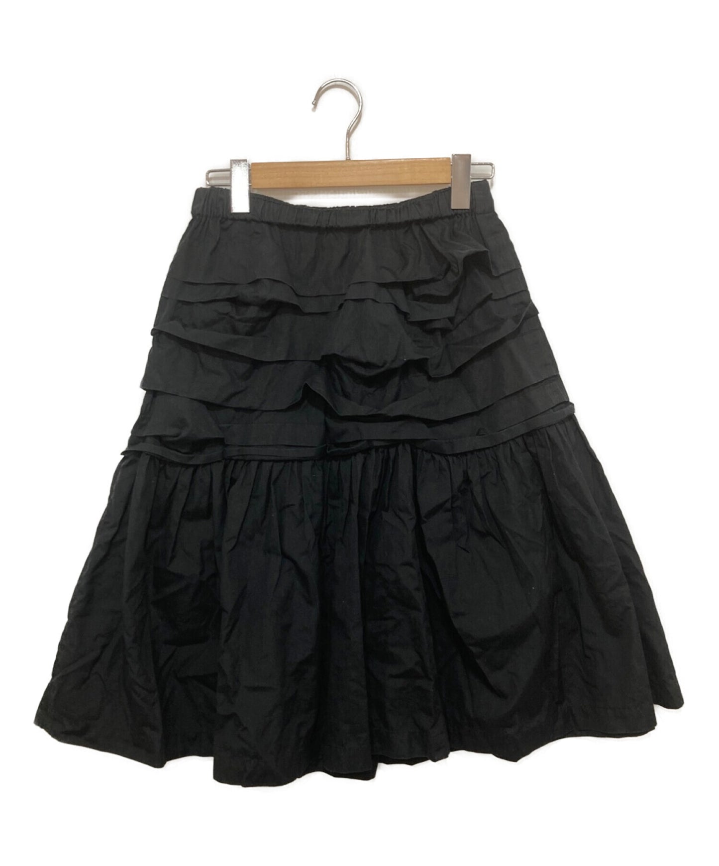 [Pre-owned] COMME des GARCONS COMME des GARCONS Tiered Flared Skirt / com.com RS-S009