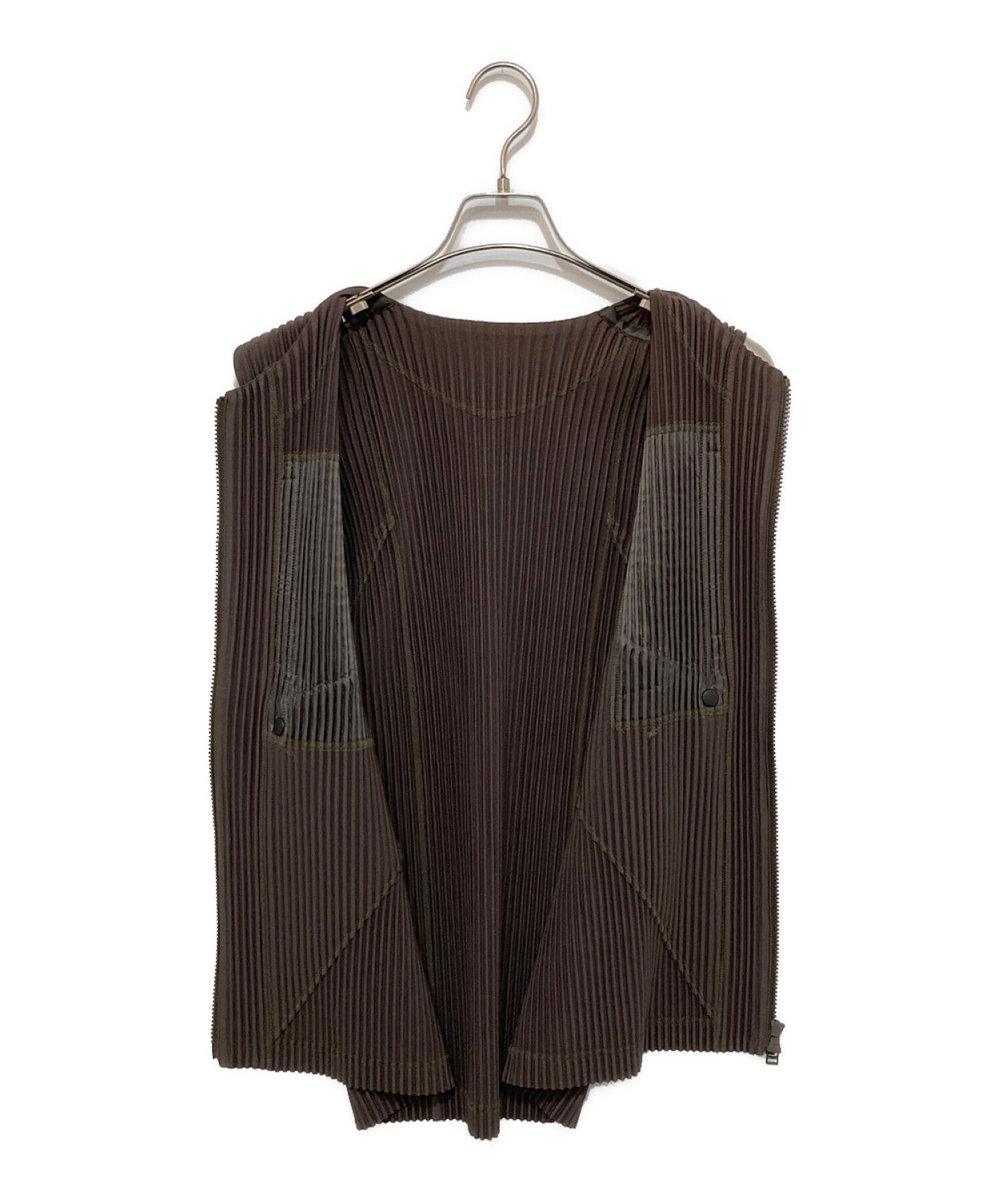 HOMME PLISSE ISSEY MIYAKE UNFOLD VEST HP33JE365 | Archive