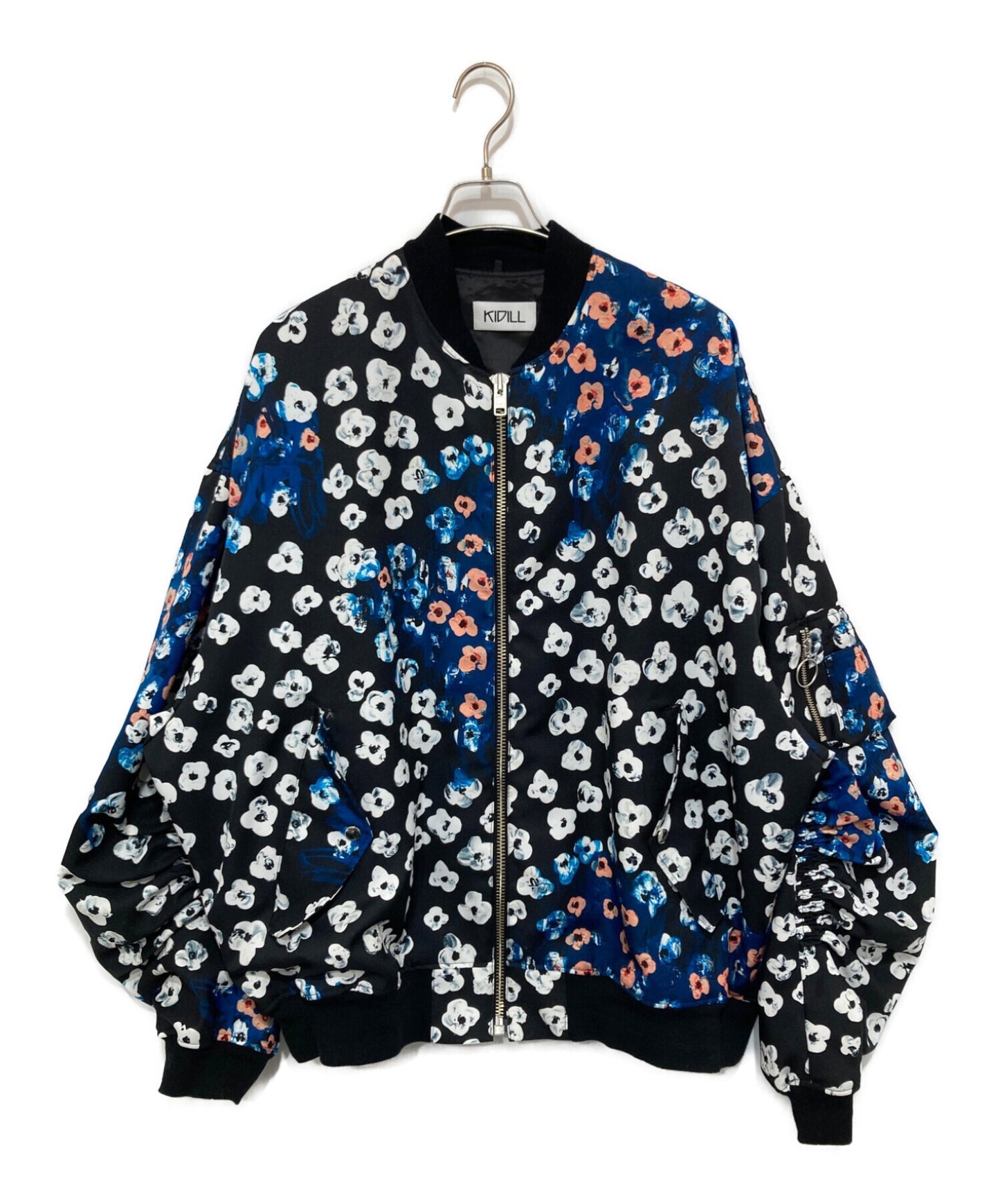 [Pre-owned] KIDILL MA-1 Blouson/Floral Pattern KL684