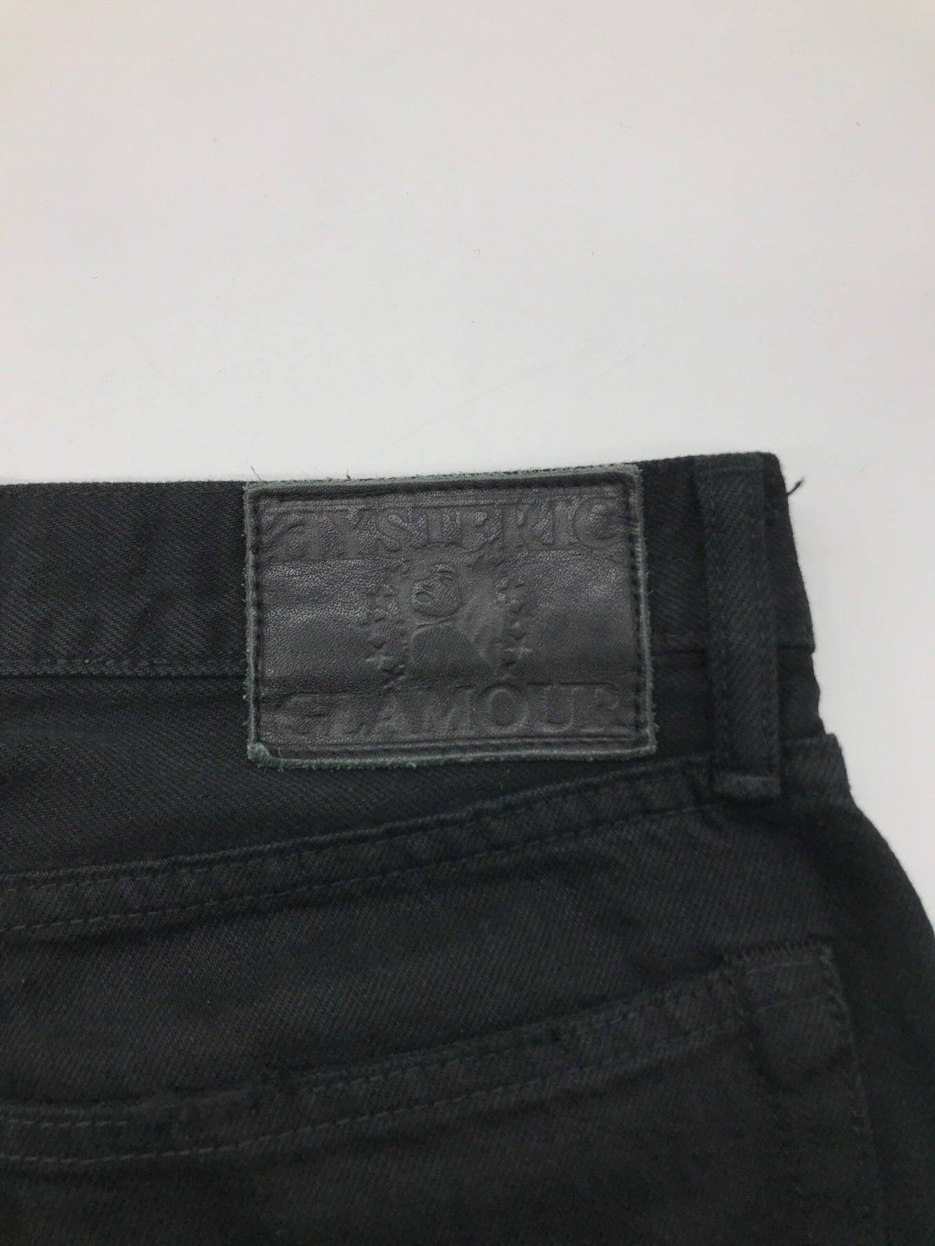 Hysteric Glamour Studded black denim pants 0243AP16