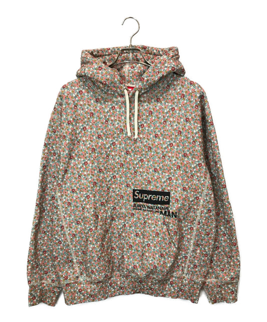 [Pre-owned] SUPREME×JUNYA WATANABE COMME des GARCONS MAN Hooded Sweat shirt Pink Flowers