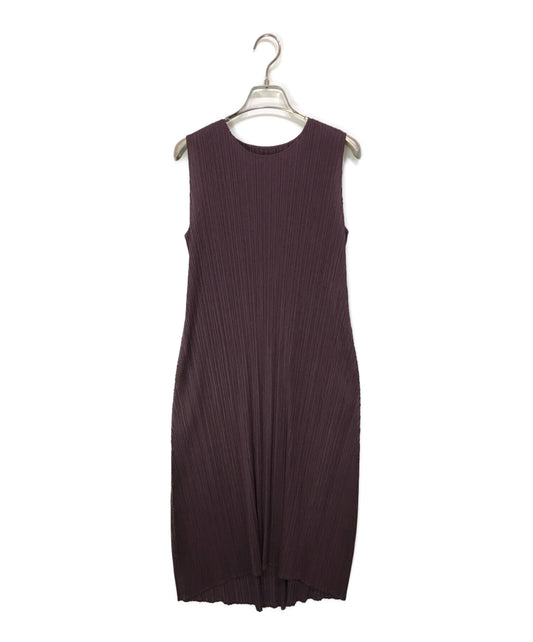 [Pre-owned] PLEATS PLEASE Sleeveless Pleated Dress PP83-JH226
