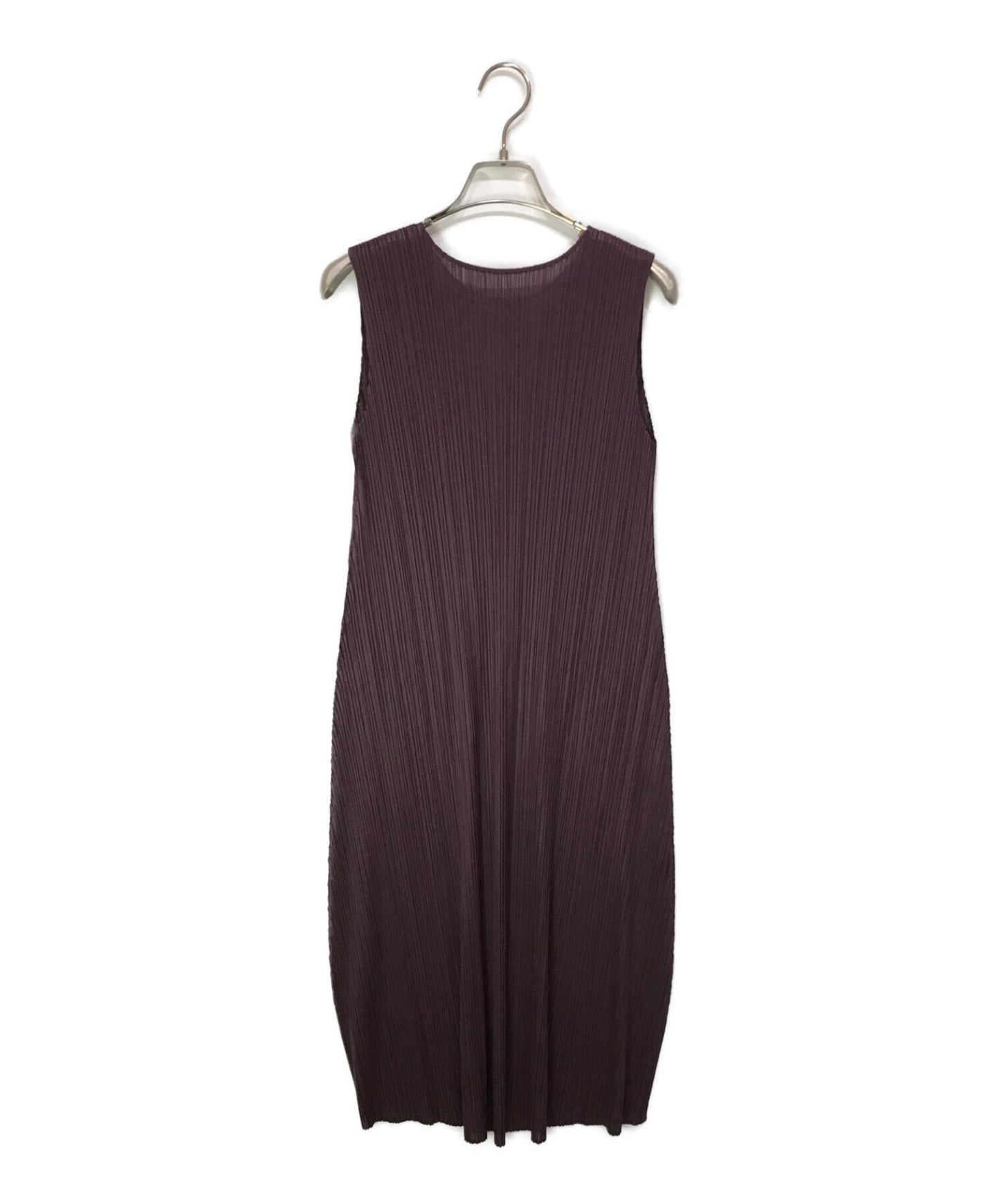 [Pre-owned] PLEATS PLEASE Sleeveless Pleated Dress PP83-JH226