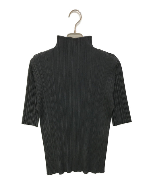 [Pre-owned] PLEATS PLEASE High neck pleated blouse PP55-JK106