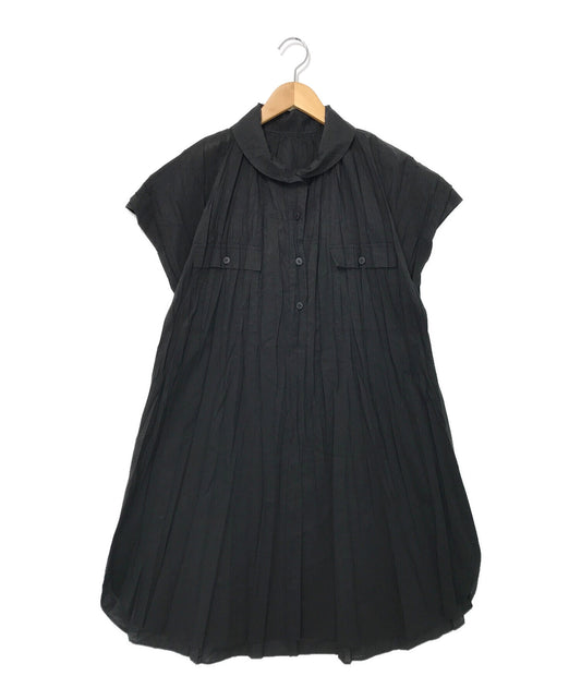 [Pre-owned] PLEATS PLEASE Pleated Shirt Dress PP01-PT962