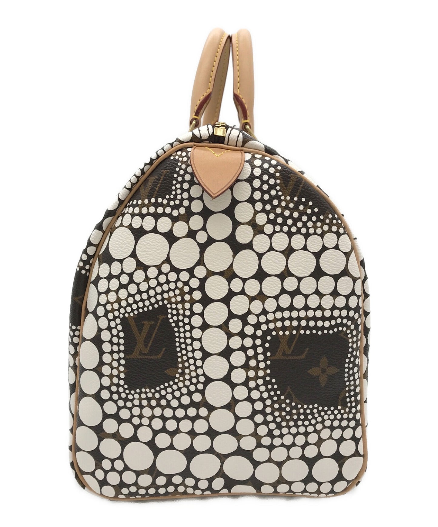 Louis Vuitton × Yayoi Kusama Monogram Town Speedy 30 Pumpkin Dot M40690