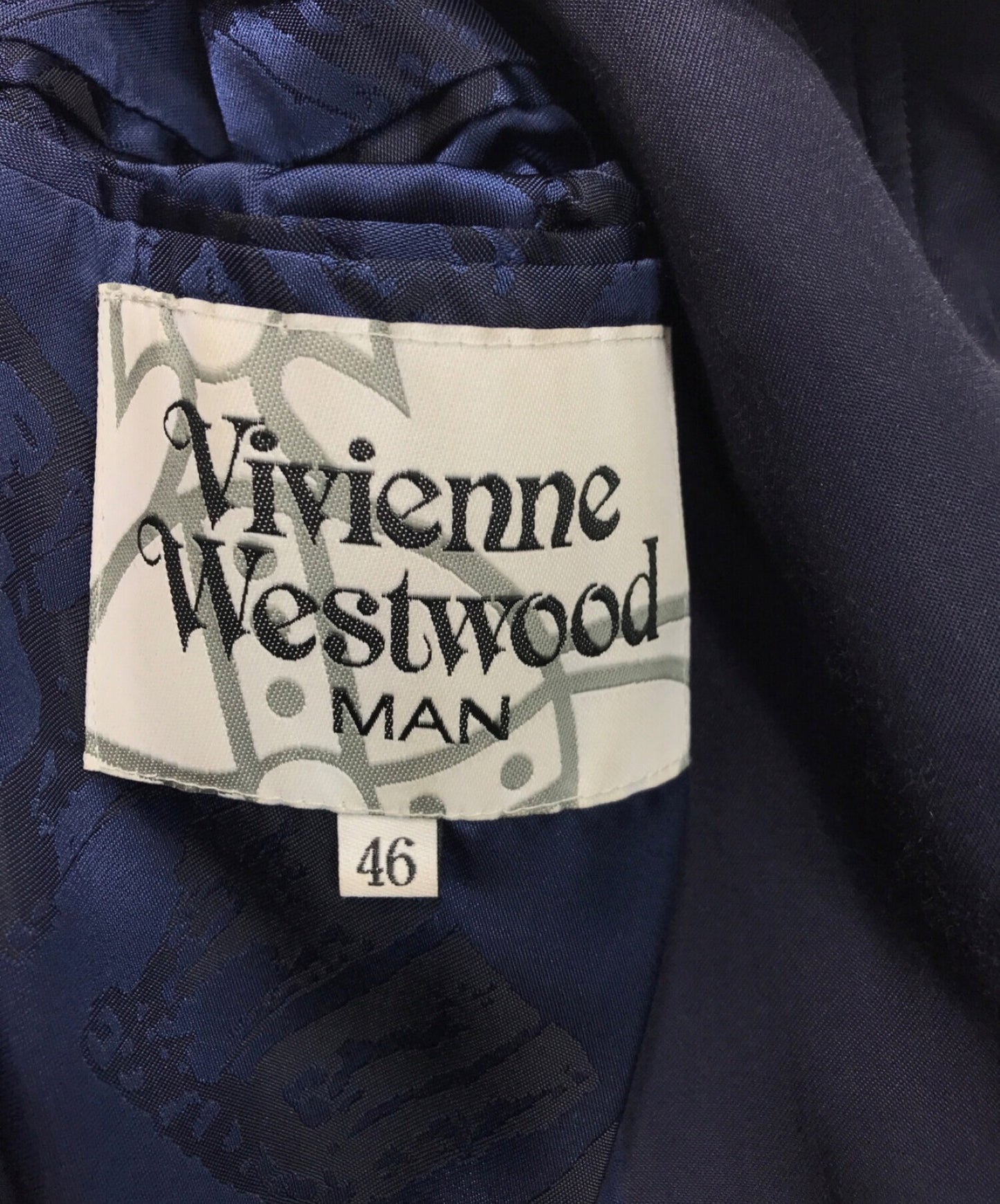 Vivienne Westwood Man非对称纪念品夹克VW-LP-85276/279052 2404