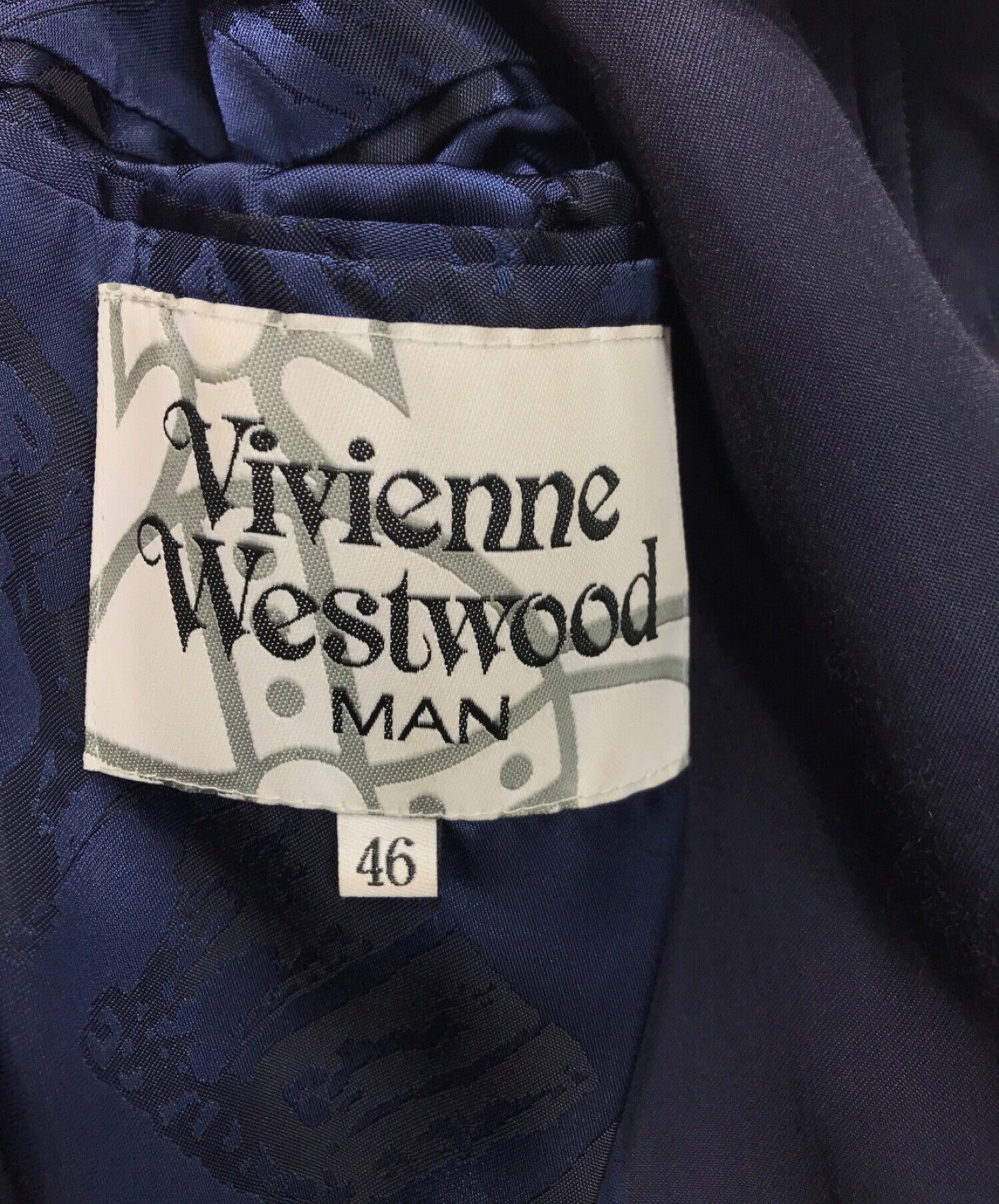 Vivienne Westwood man Asymmetric Souvenir Jacket VW-LP-85276/279052 2404