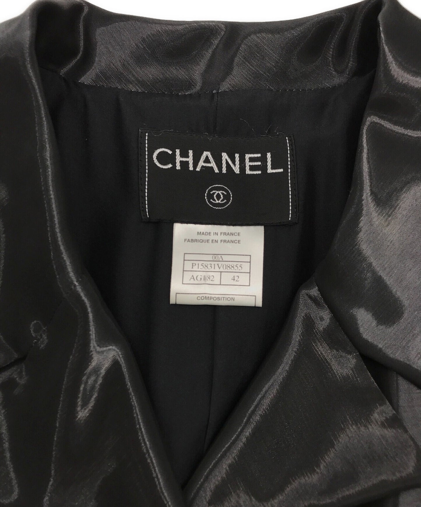 Chanel Vintage Moire Coat P15831V08855