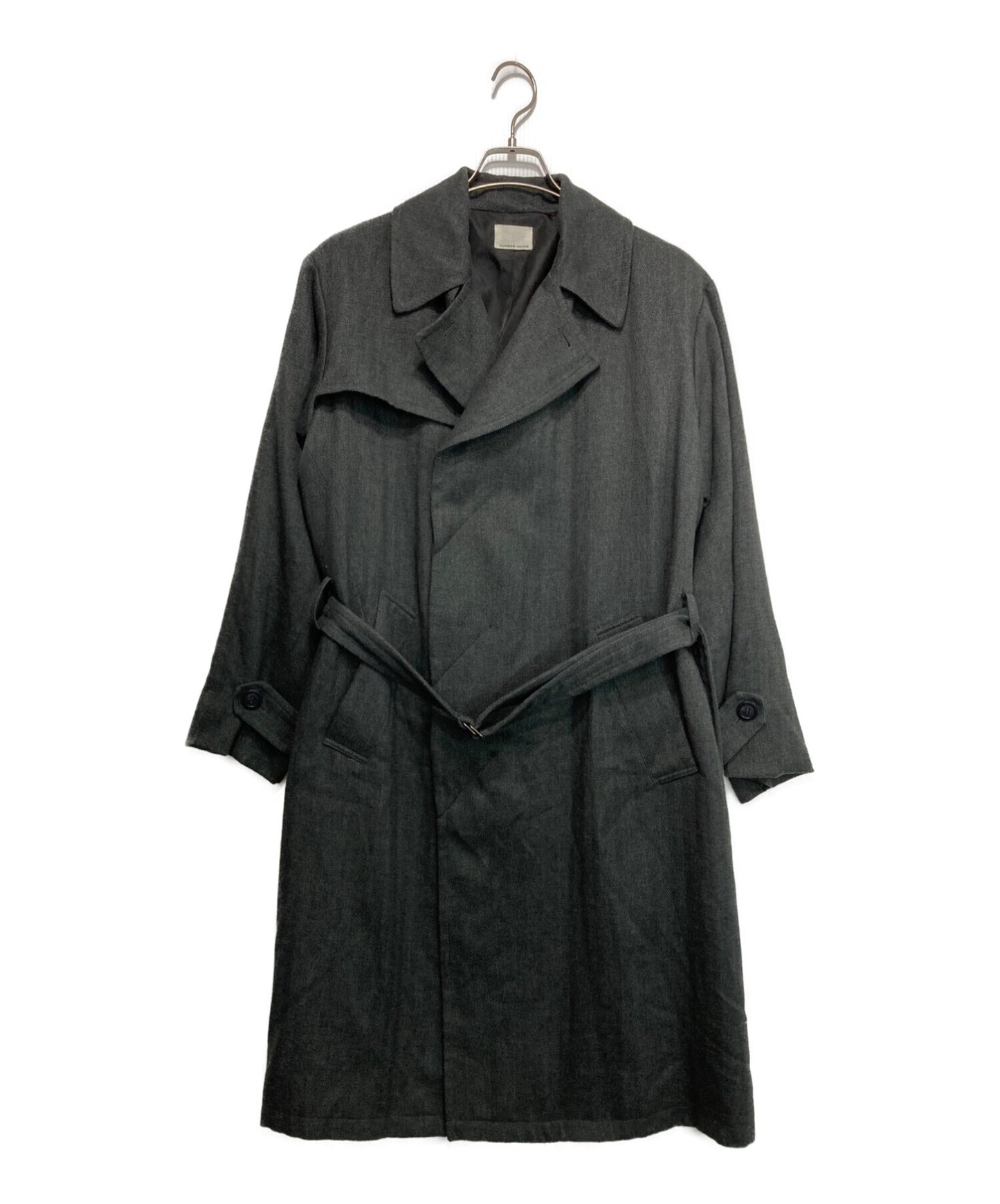 [Pre-owned] NUMBER (N)INE Ribbed double coat 819554003