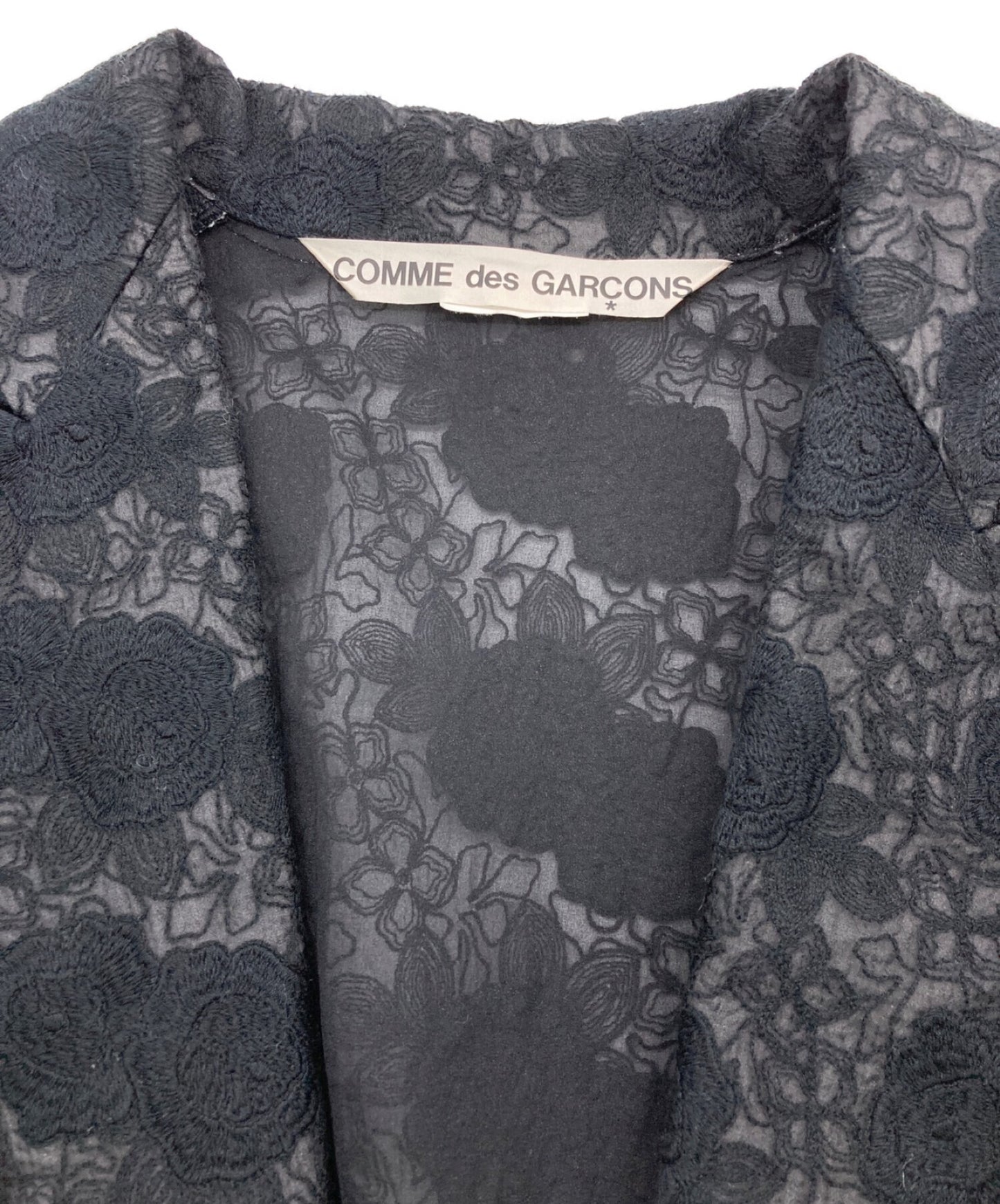 [Pre-owned] COMME des GARCONS Rose embroidery dress GP-O008