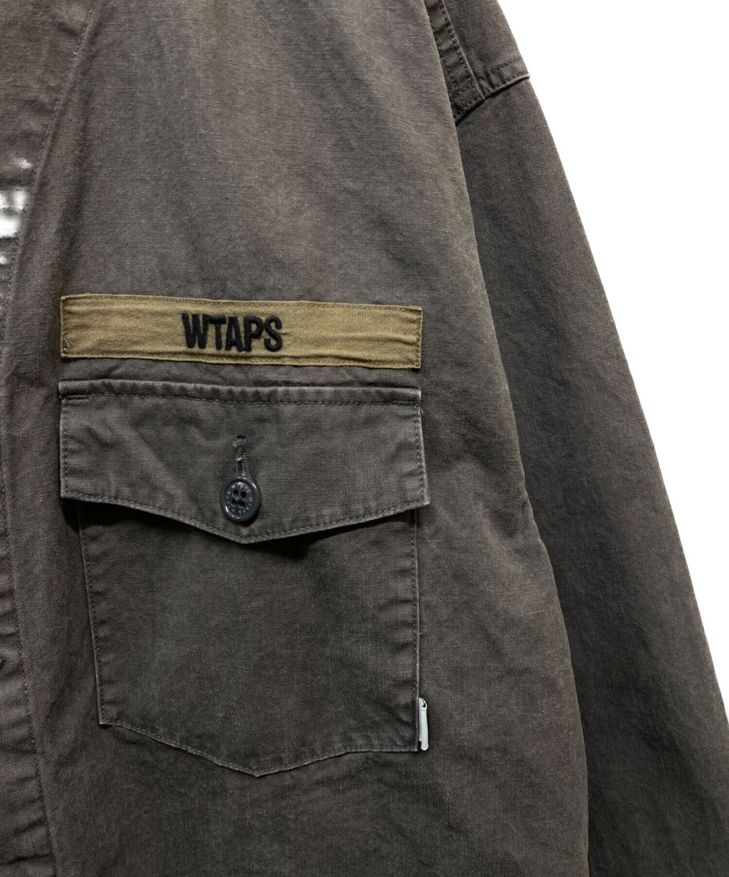 [Pre-owned] WTAPS Scout long sleeve shirt 201TQDT-SHM01