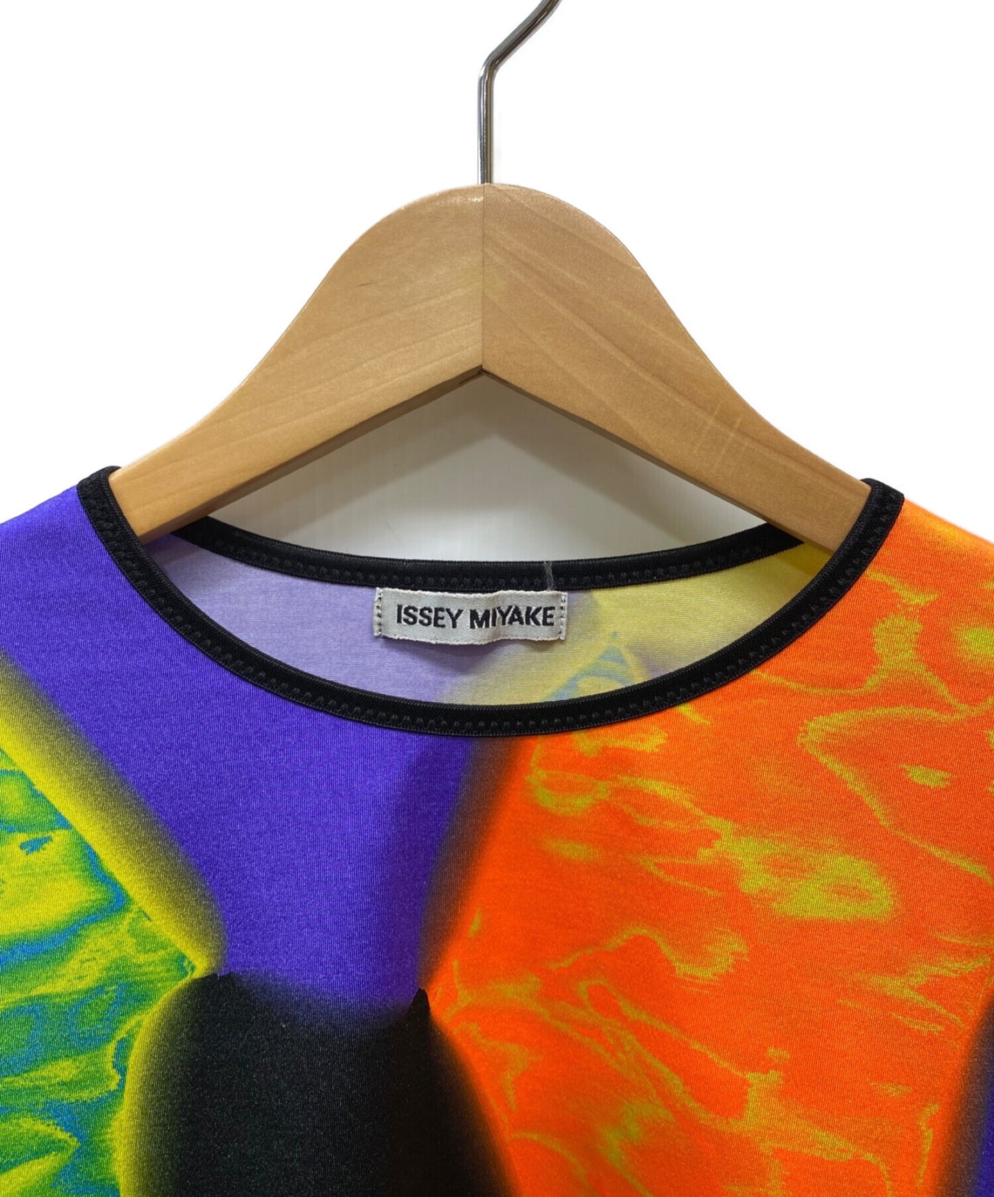 Issey Miyake Graphic Print Cut & Sew