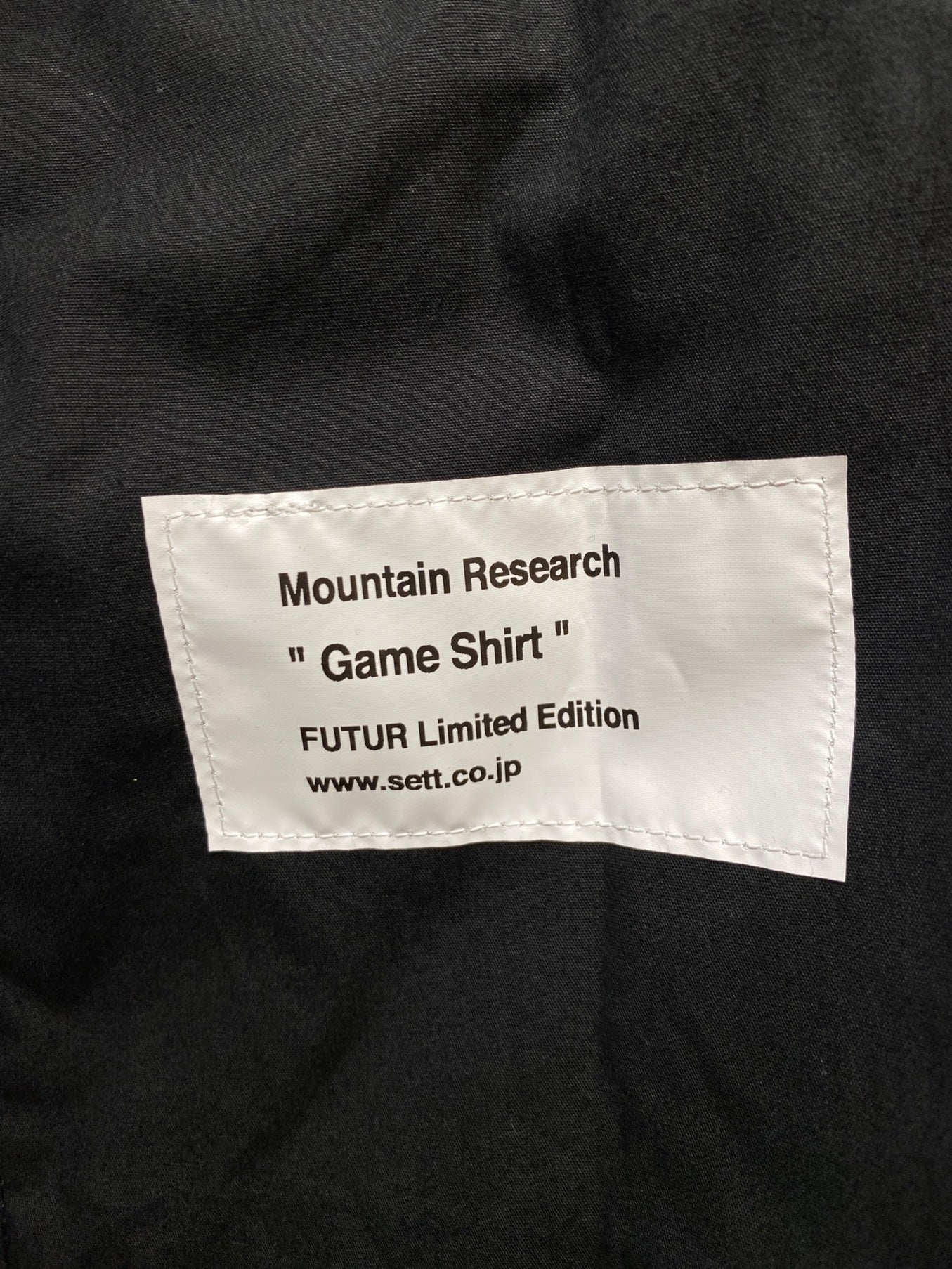 Futur × Mountain Research แจ็คเก็ตเสื้อเชิ้ต