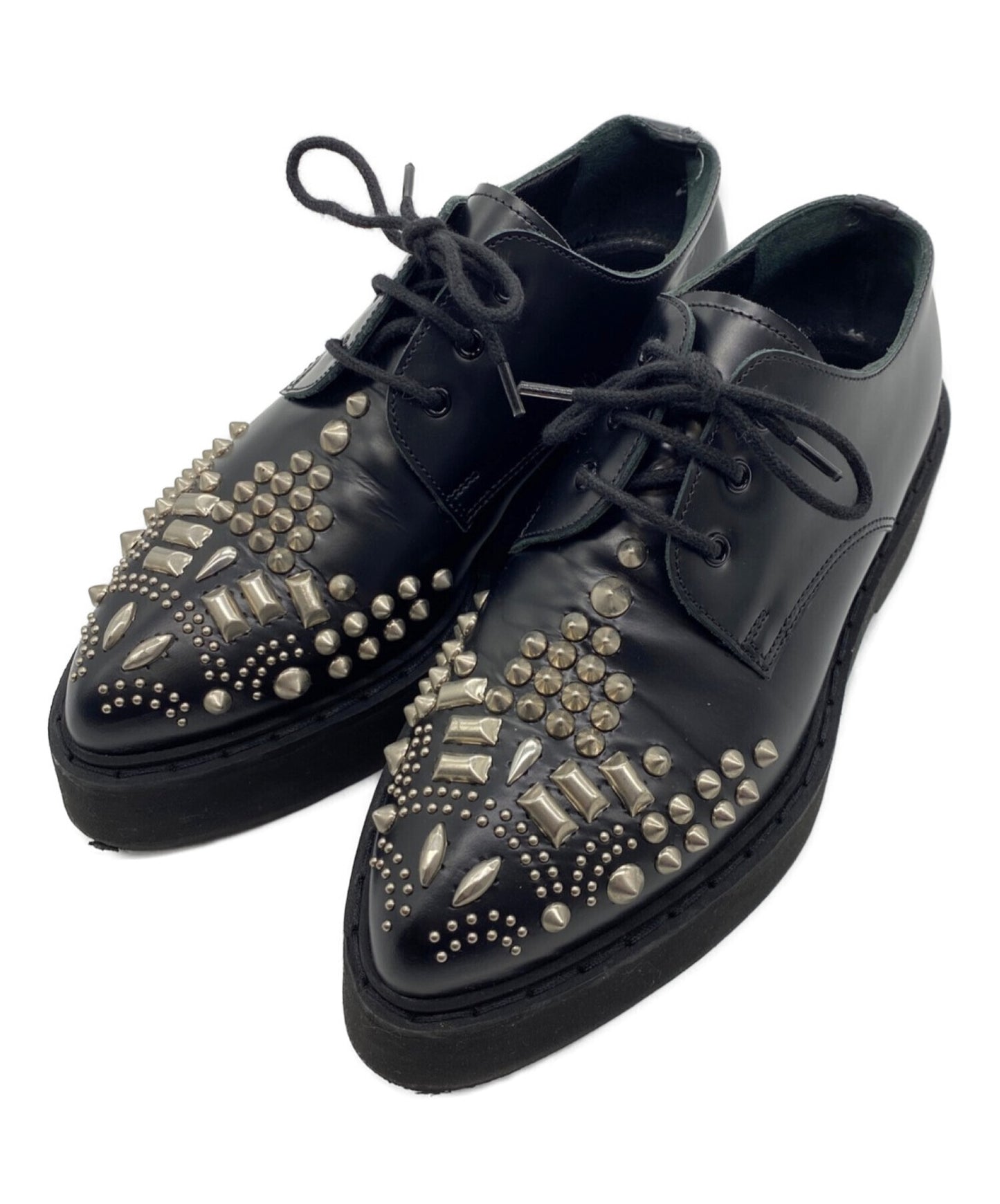 [Pre-owned] ALEXANDER McQUEEN Studded Leather Shoes