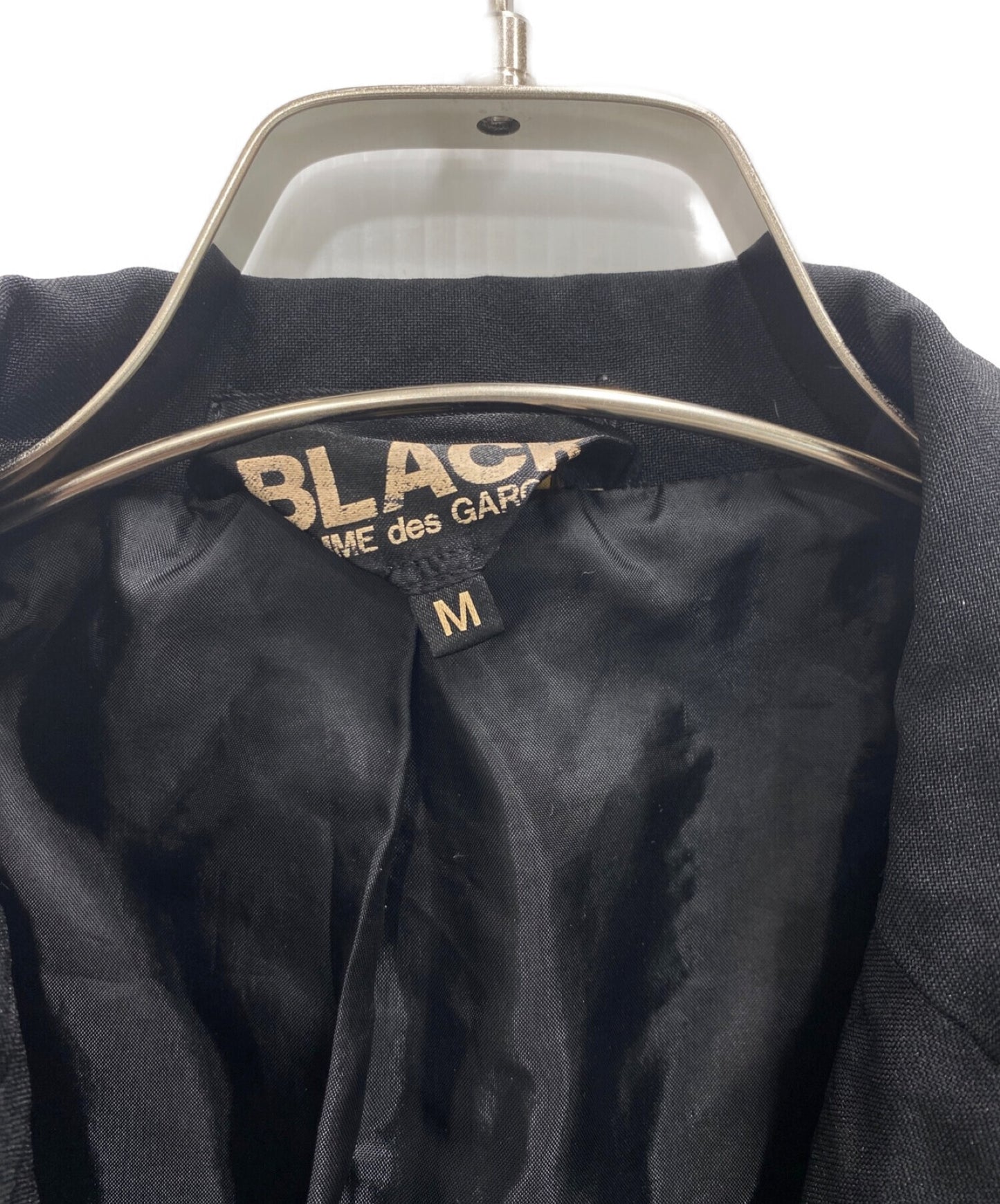 Black Comme des Garcons 3B Poly Tailored Jacket 1O-J007