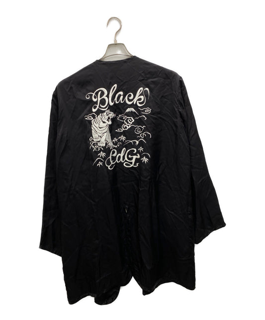 Black Comme des Garcons ผลิตภัณฑ์ปักที่ล้างด้วยผลิตภัณฑ์ 1G-C006