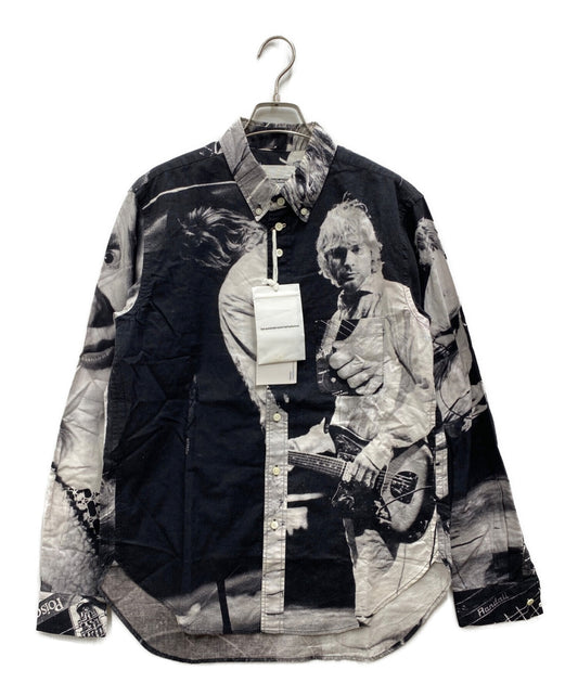 TAKAHIROMIYASHITA TheSoloIst. Kurt Cobain photo button-down shirt 0002ss19