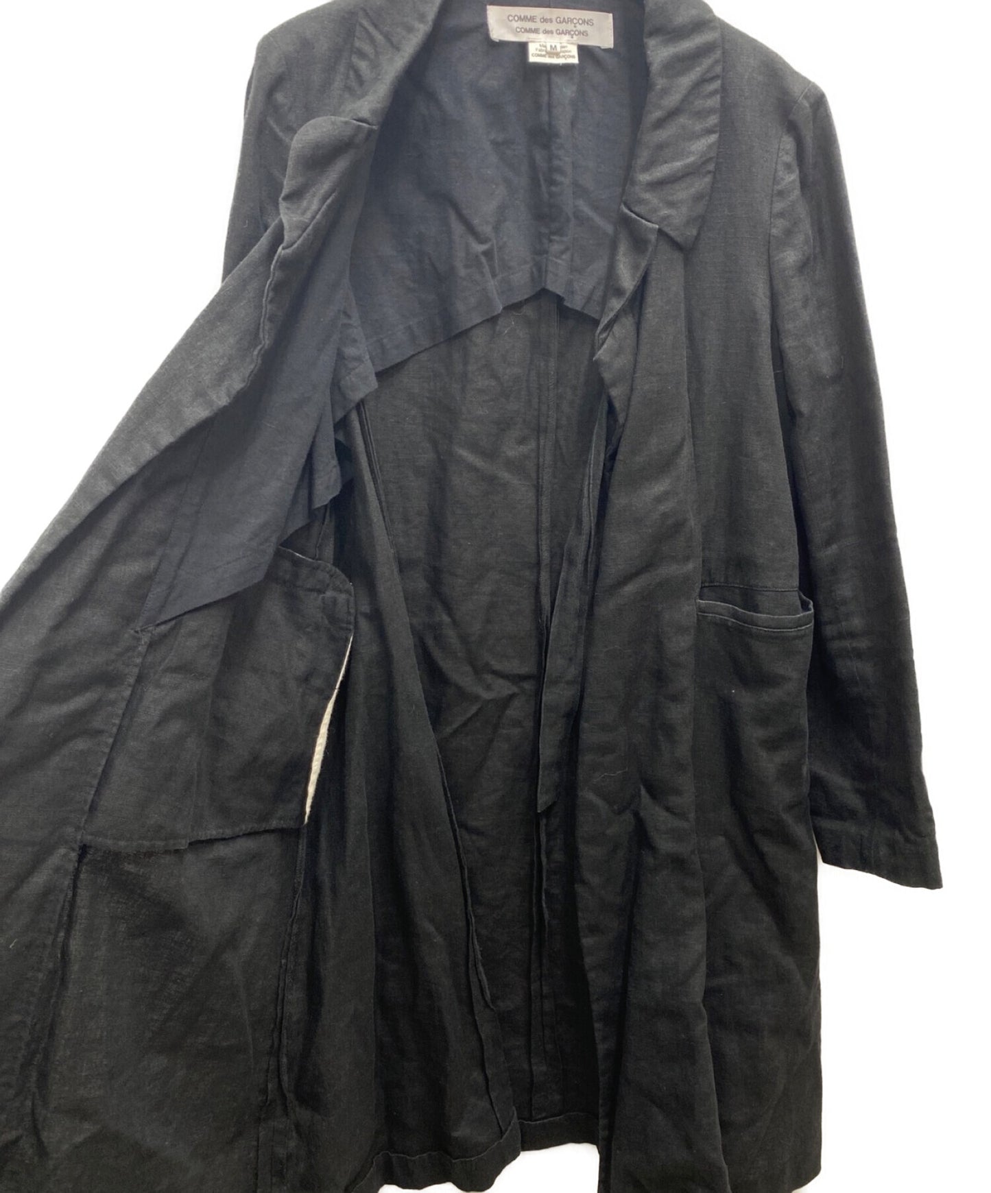 [Pre-owned] COMME des GARCONS COMME des GARCONS linen coat RM-J035