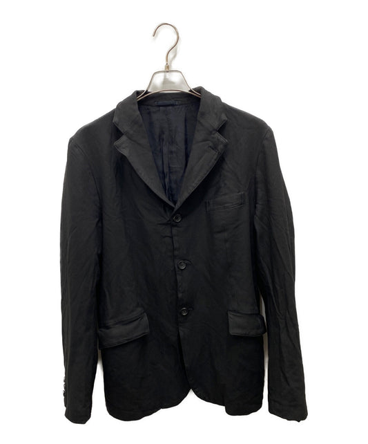 [Pre-owned] COMME des GARCONS HOMME Product-dyed poly shrink-wrap tailored jacket HE-J014