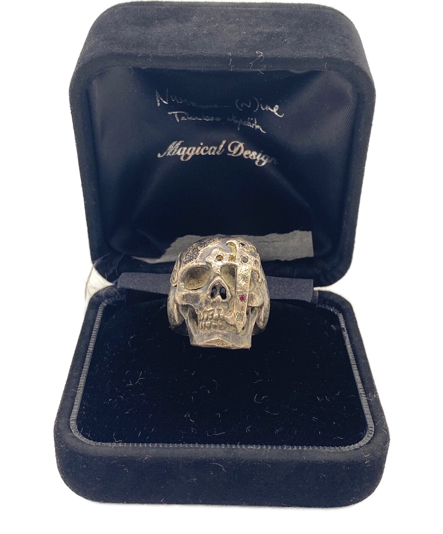 [Pre-owned] NUMBER (N)INE×Magical Design 06AW skull ring NM-S5001A