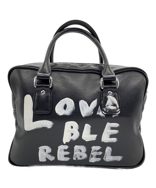 [Pre-owned] COMME des GARCONS GIRL Message Paint Handbag NZ-K 201