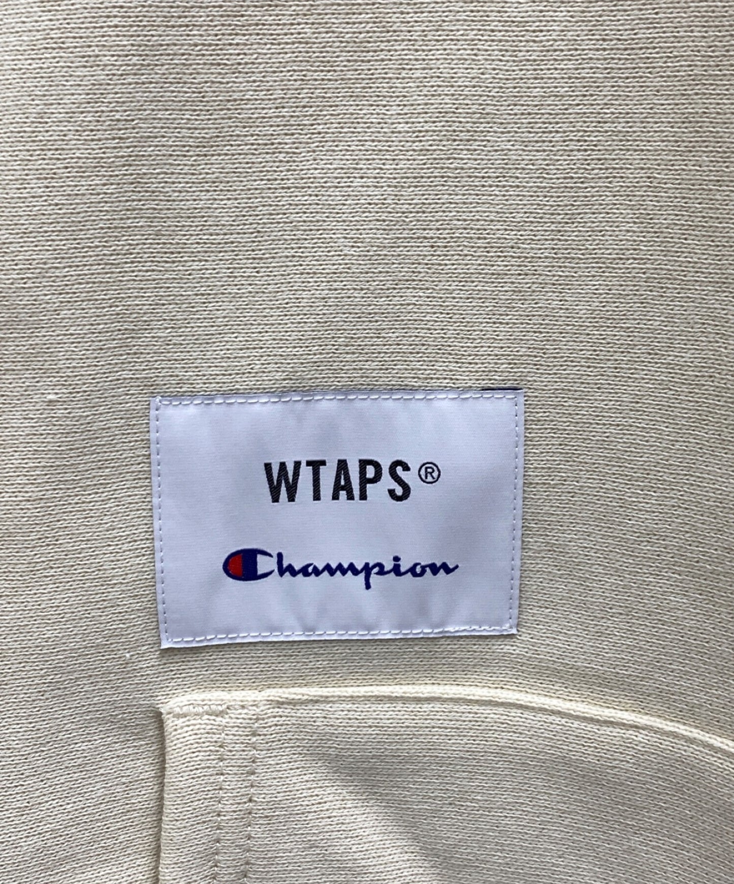 WTAPS學院反向編織連帽連帽衫C8-U126
